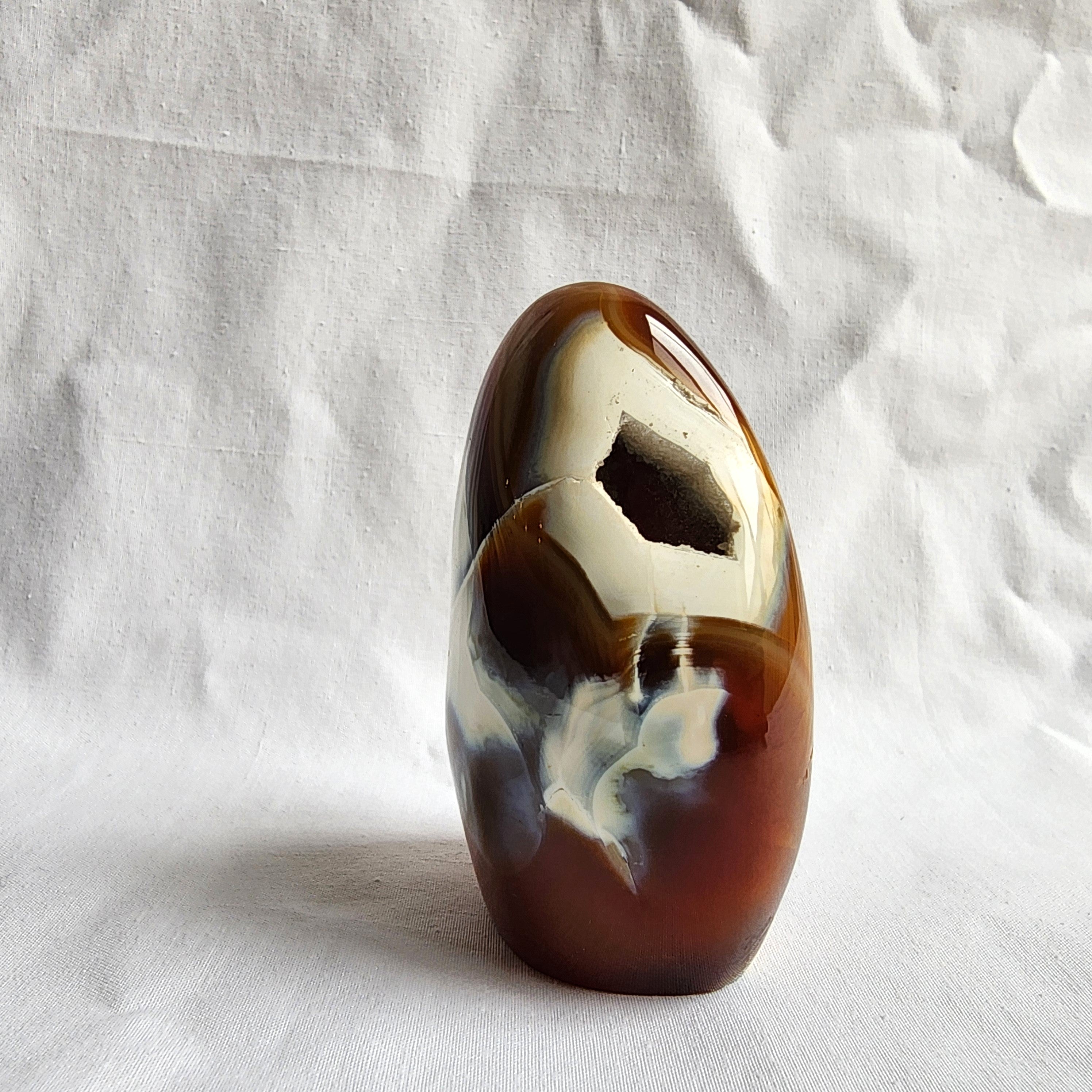 Carnelian & Orca Agate Freeform