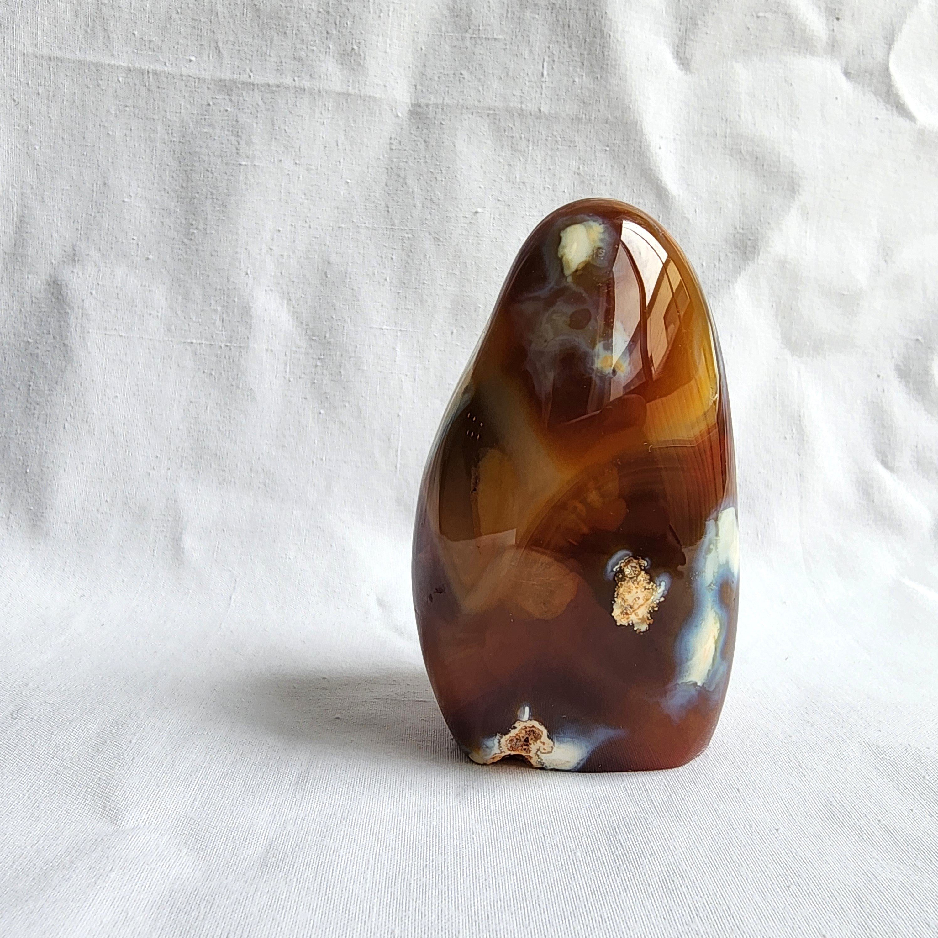 Carnelian & Orca Agate Freeform