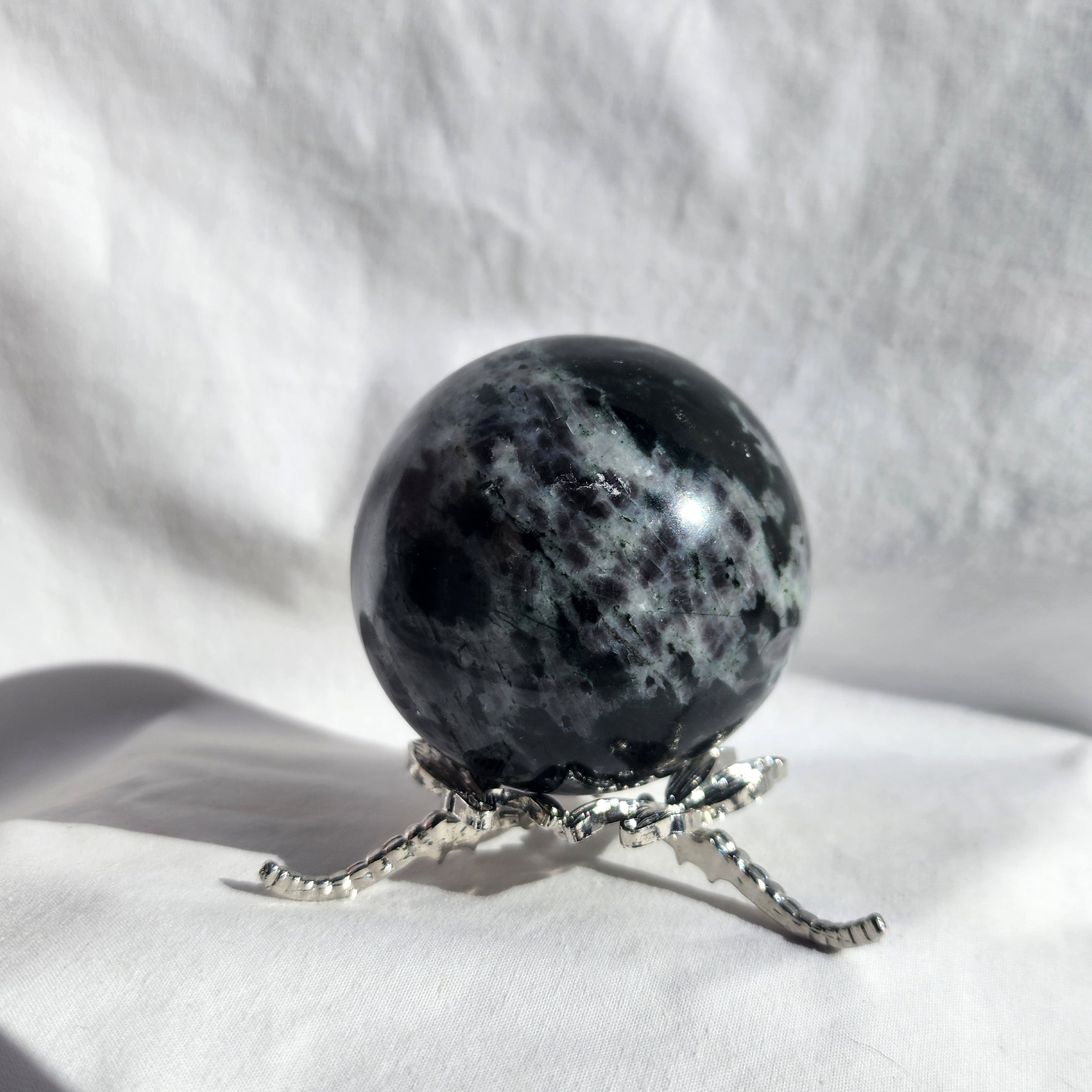 Indigo Gabbro (Mystic Merlinite) Sphere