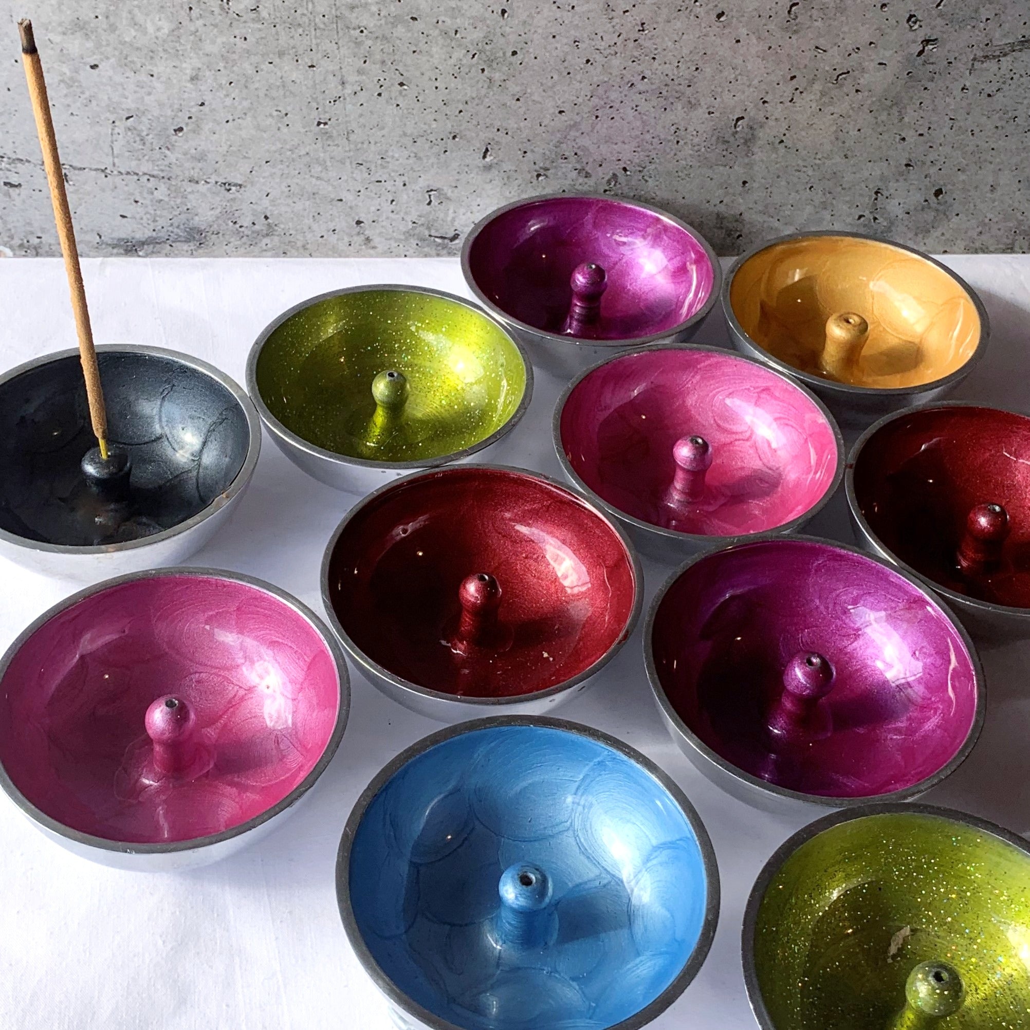 Aluminum Incense Holder Dish