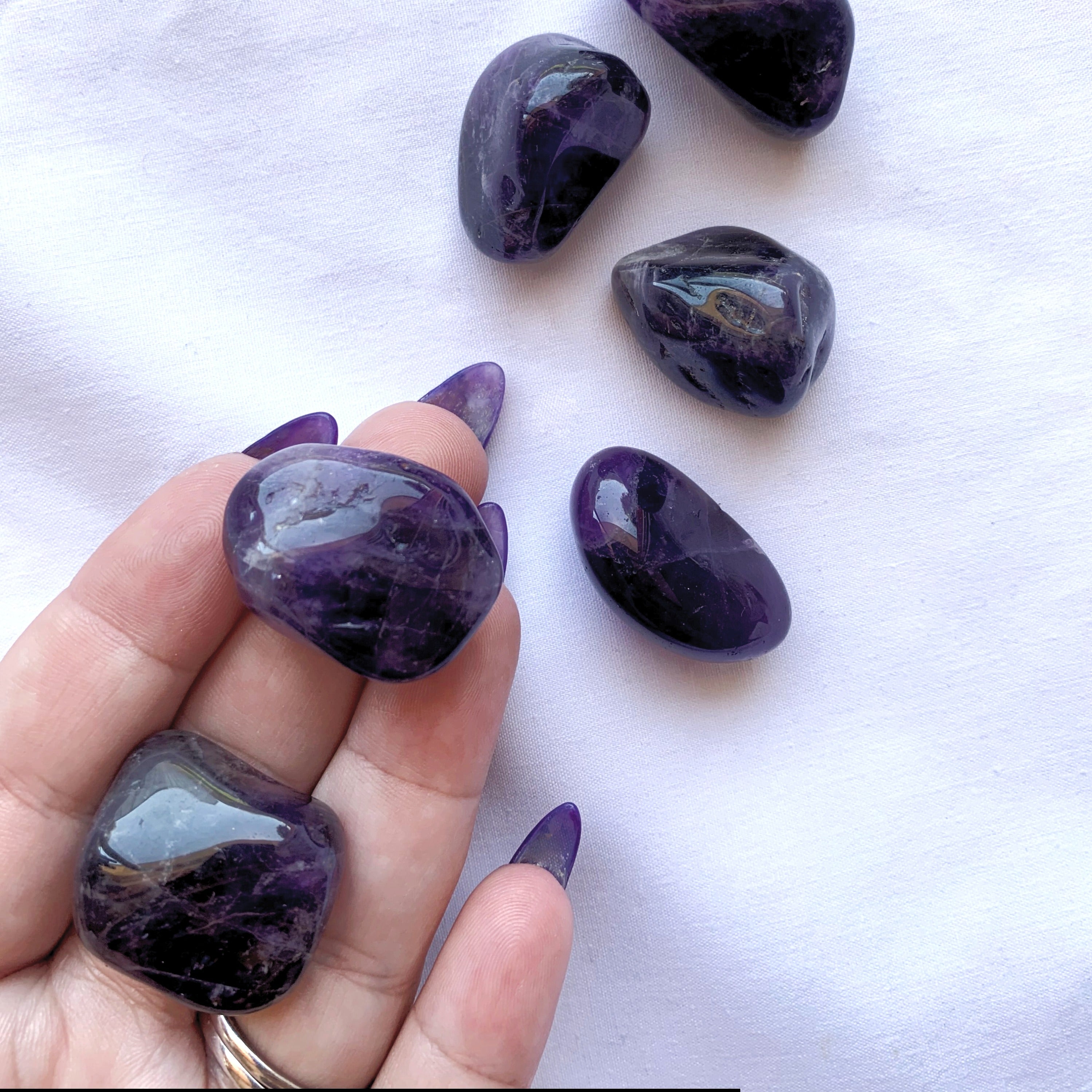 Amethyst Tumbles | Small
