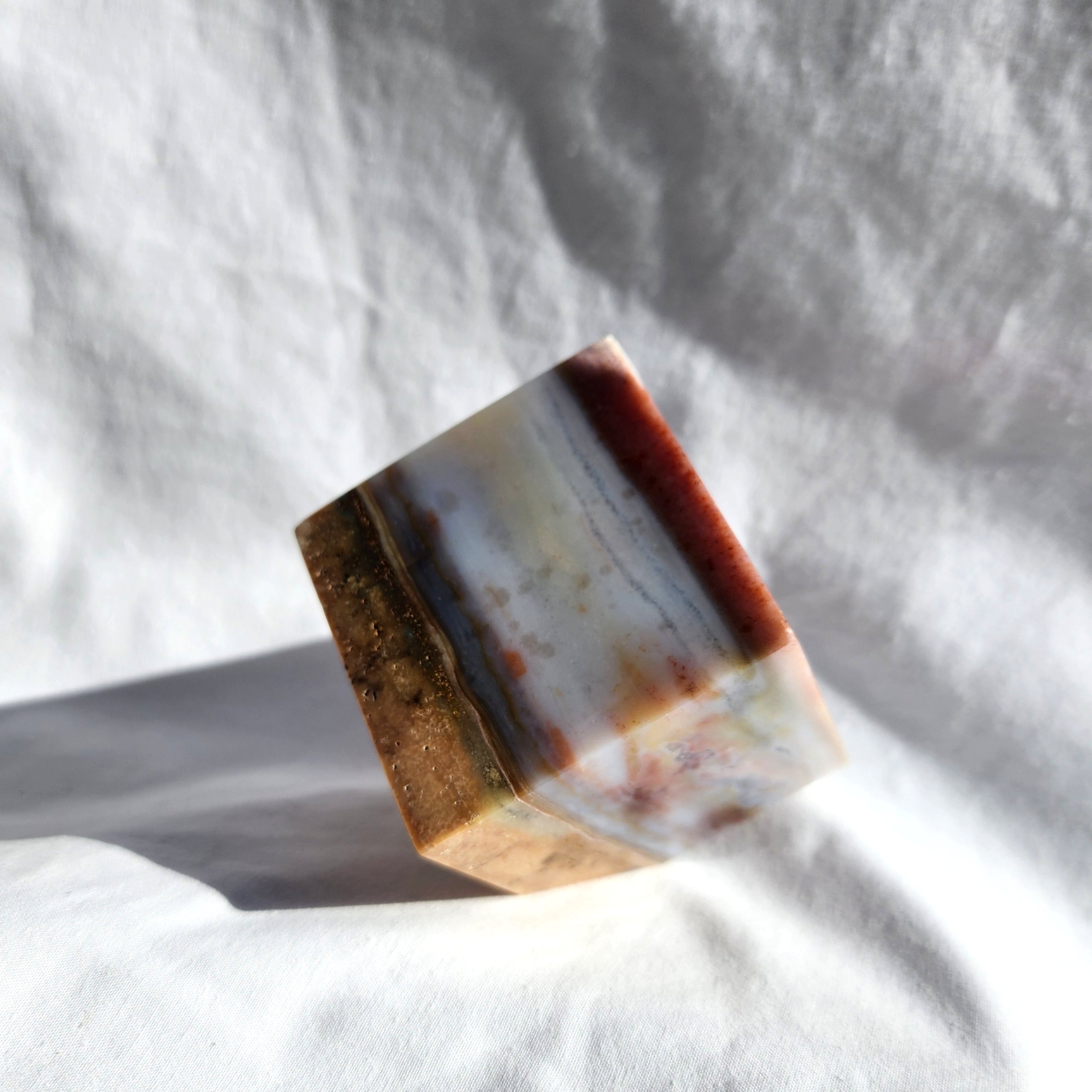 Ocean Jasper Cube