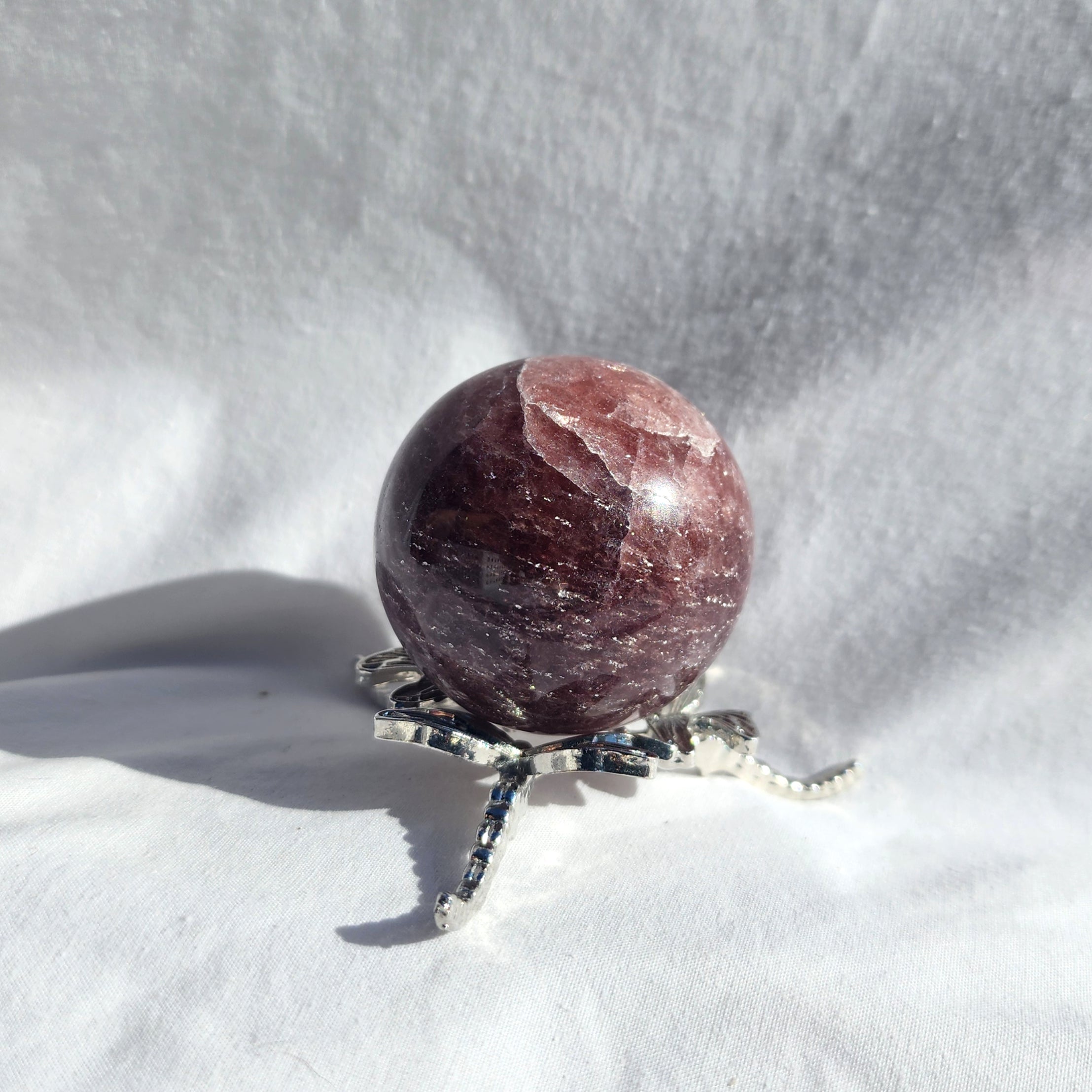 Strawberry Quartz Sphere
