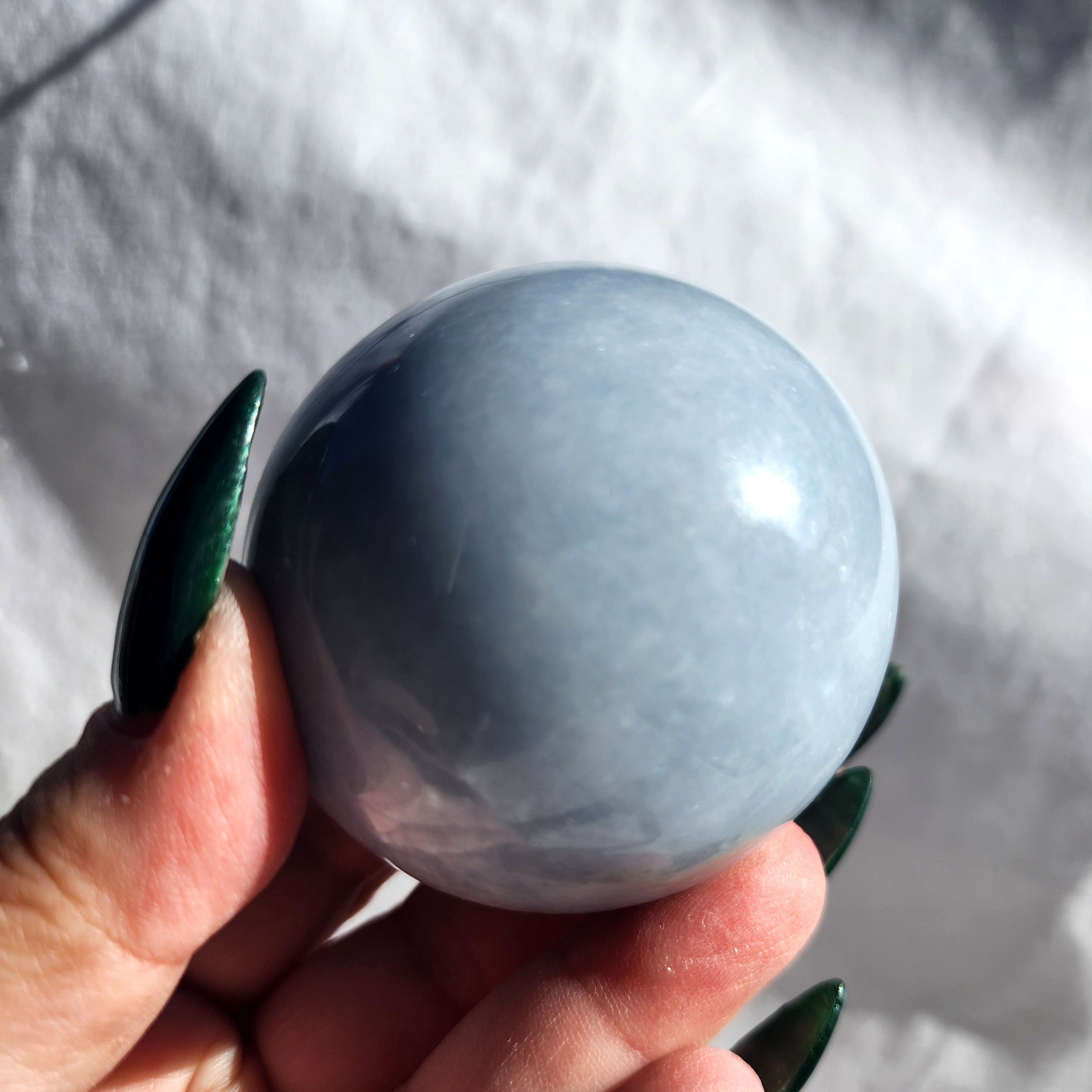 Angelite Sphere