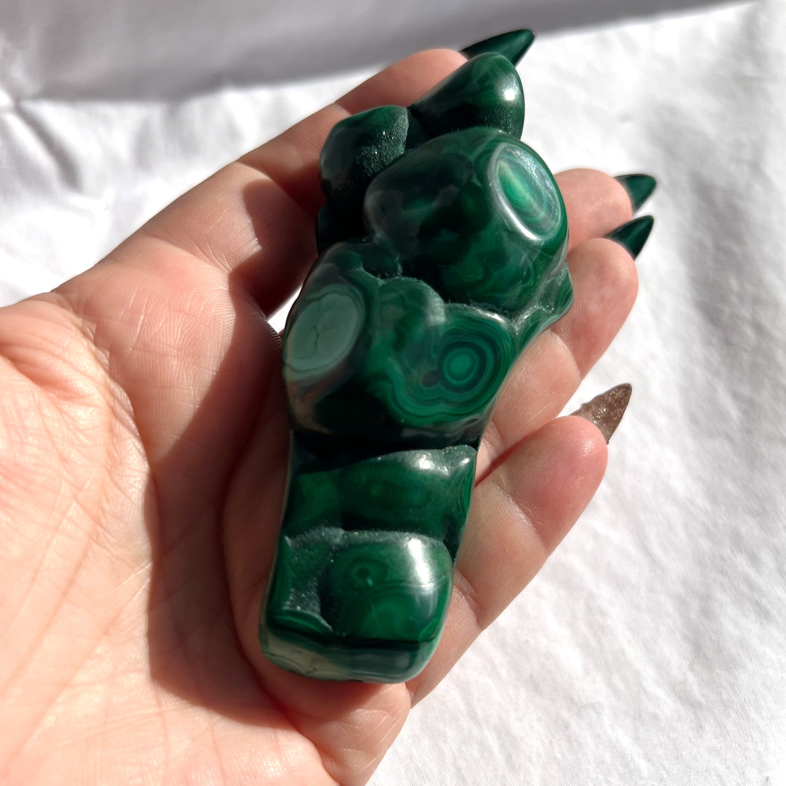 'Crocky' Malachite Freeform