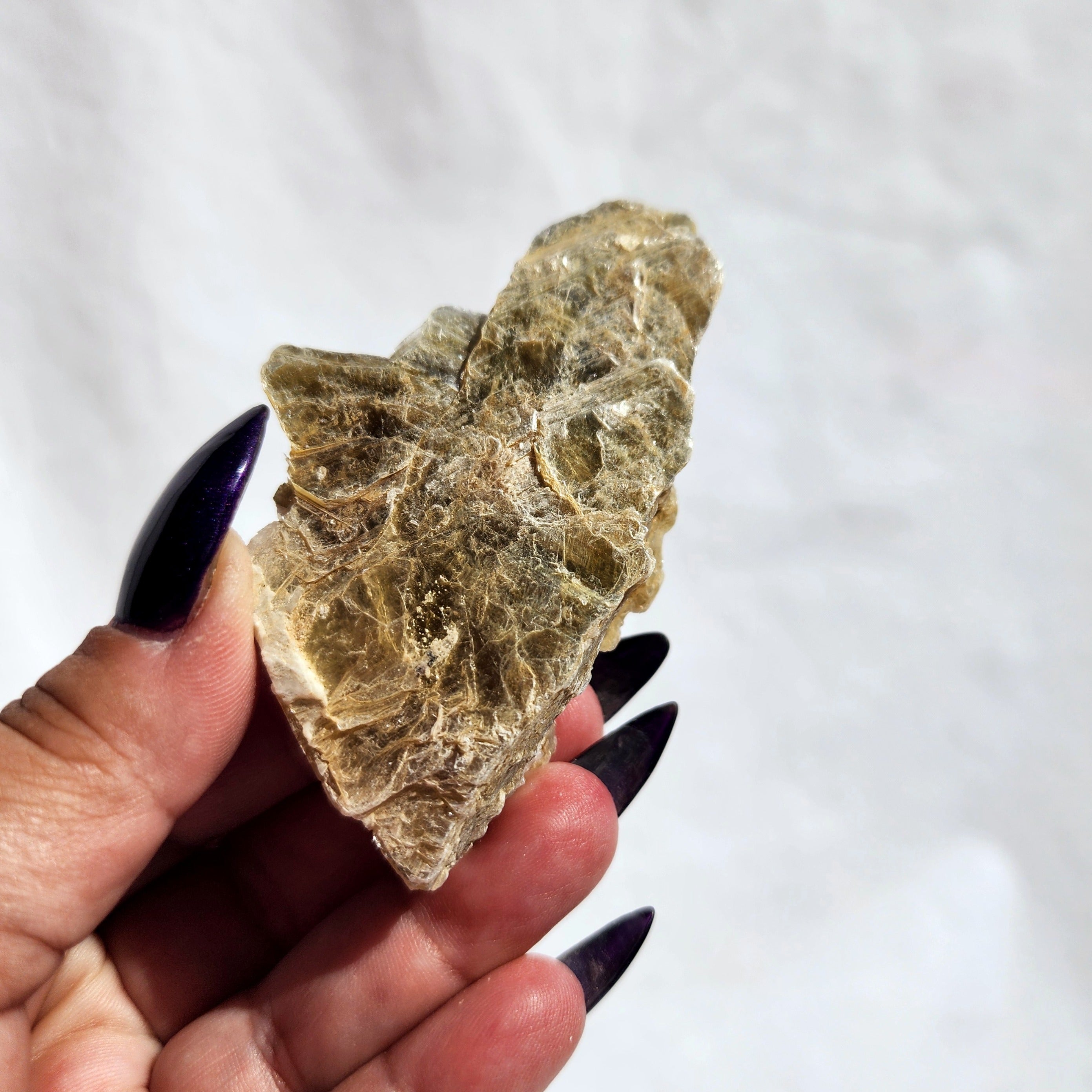 Golden Mica (aka Muscovite) Scale Cluster