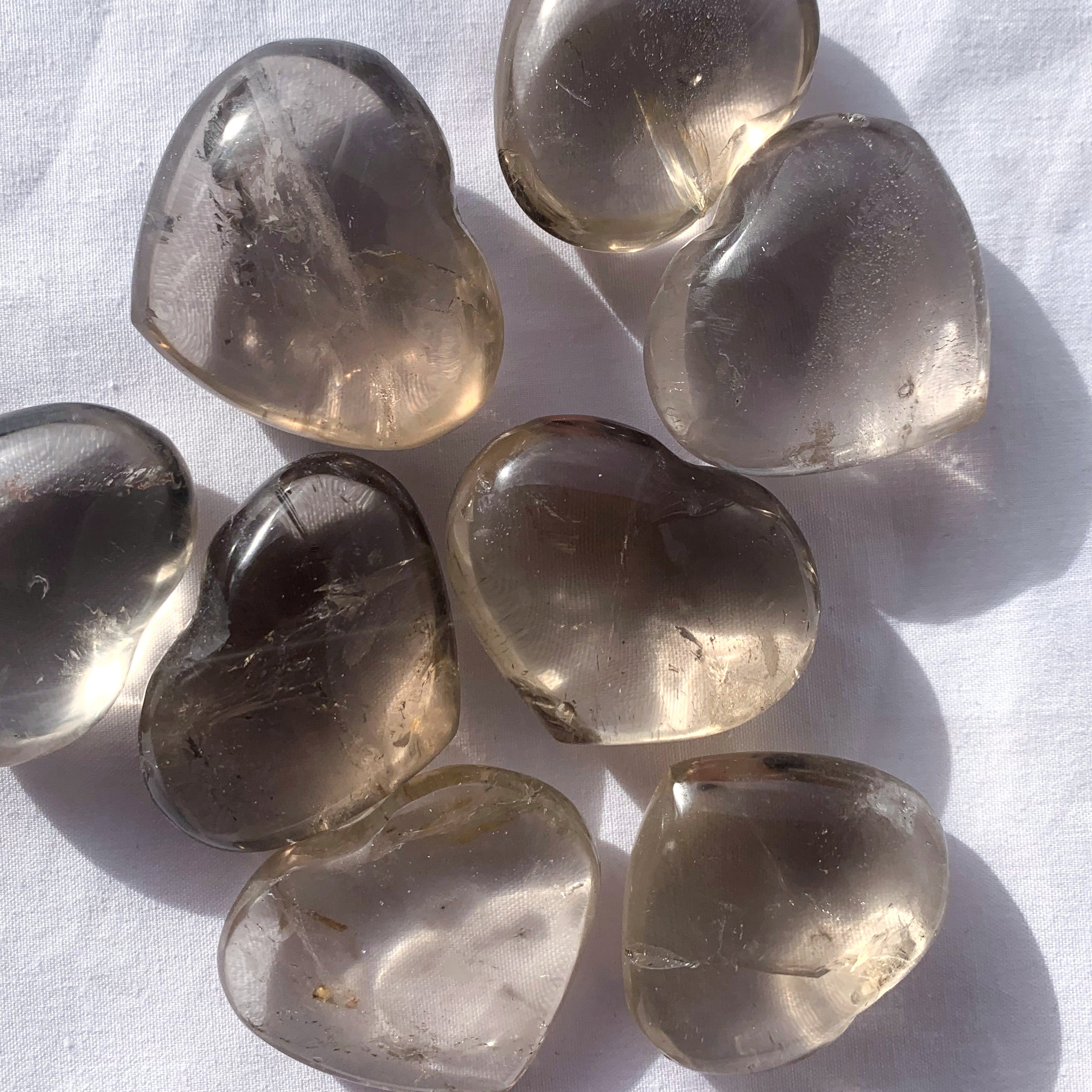 Smoky Quartz Heart | Medium