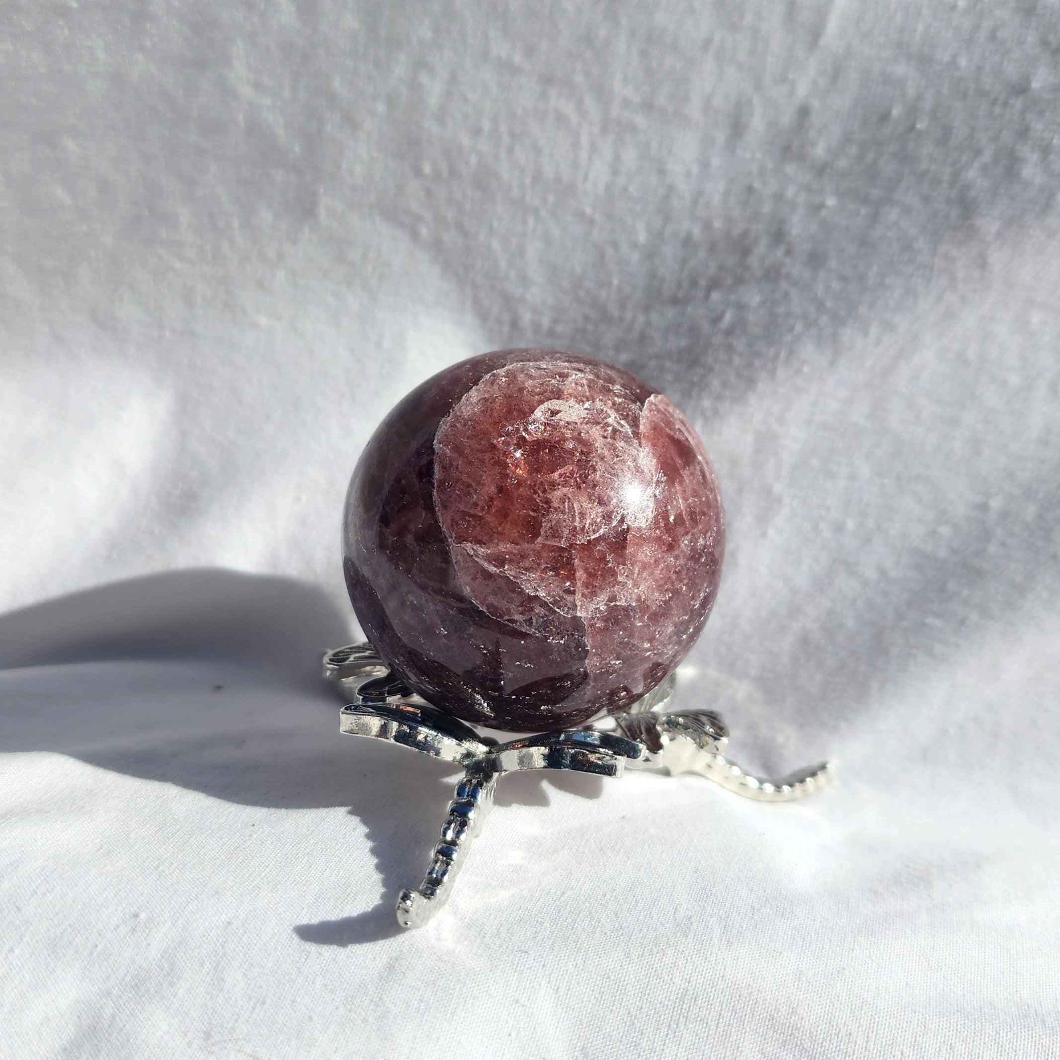 Strawberry Quartz Sphere