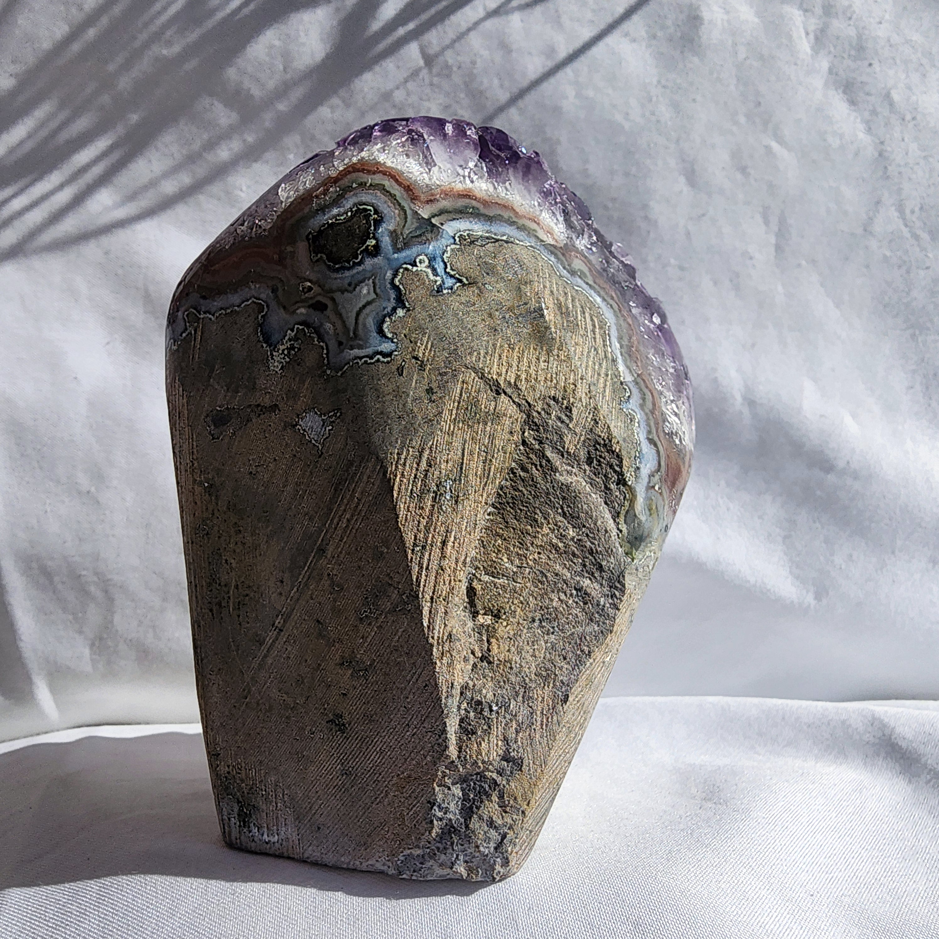 Amethyst Free Standing Cluster