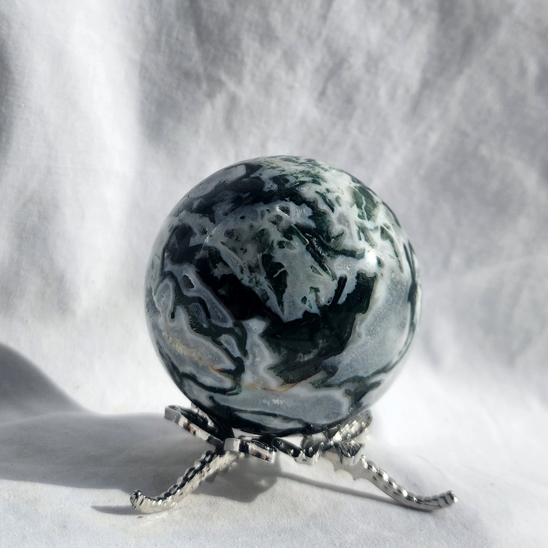 Tree Agate Sphere