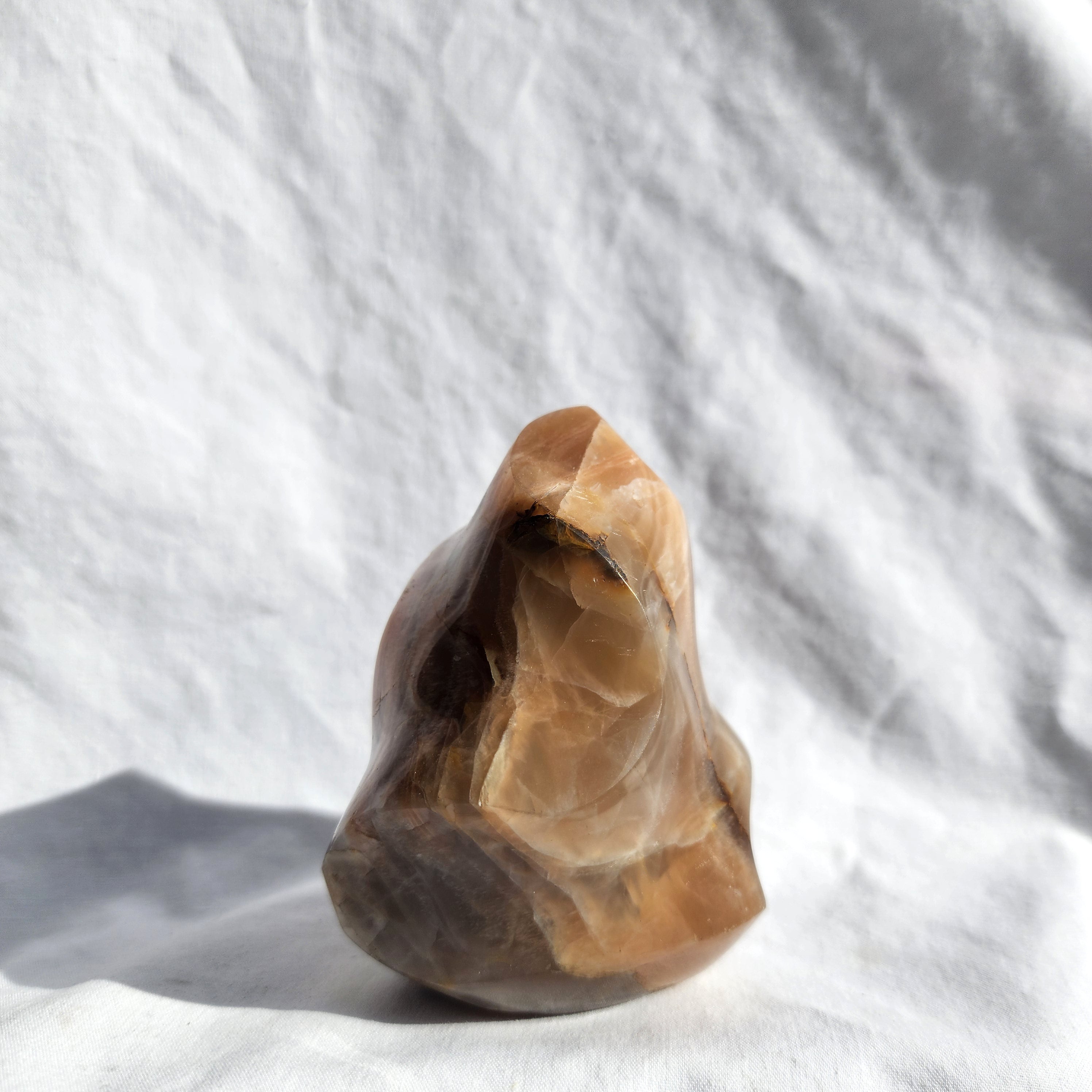 Peach Moonstone Flame