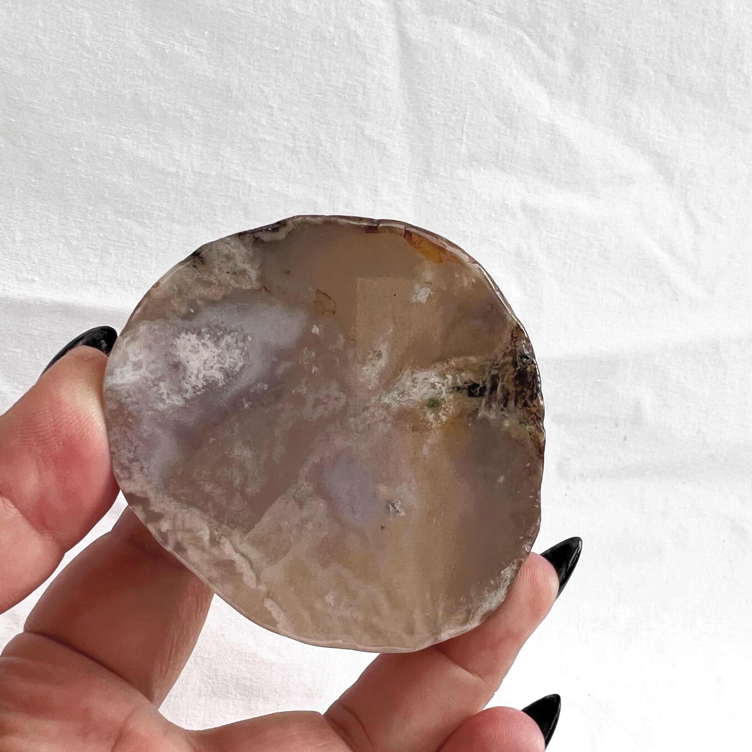 Flower Agate Slice