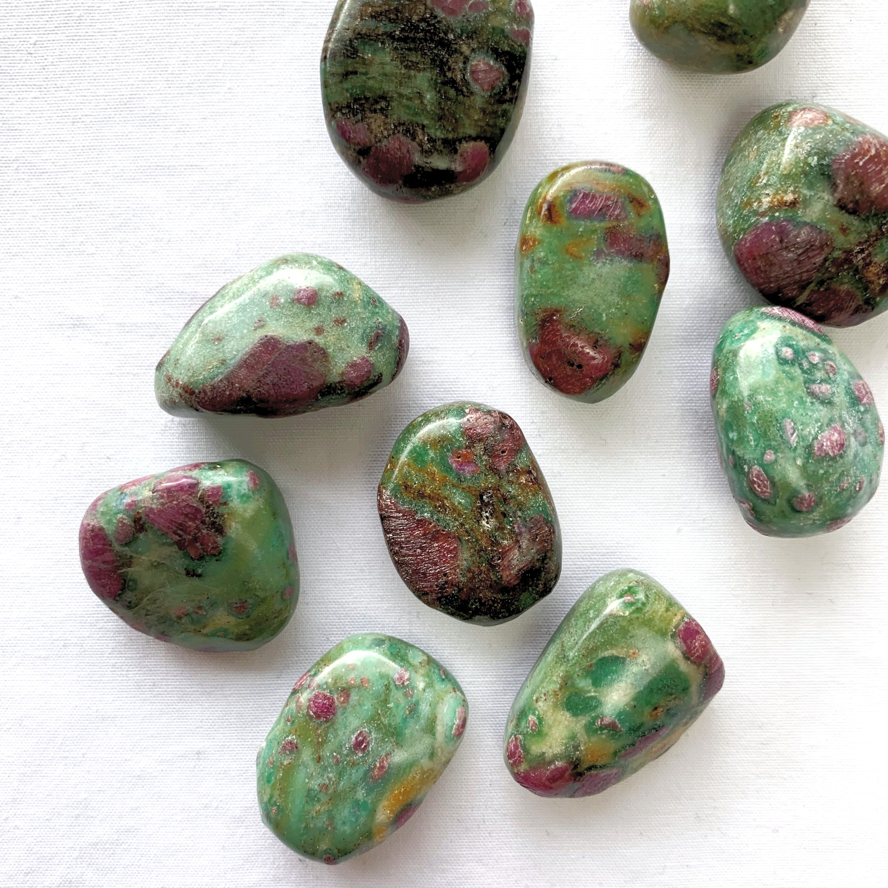 Ruby in Fuchsite Tumble