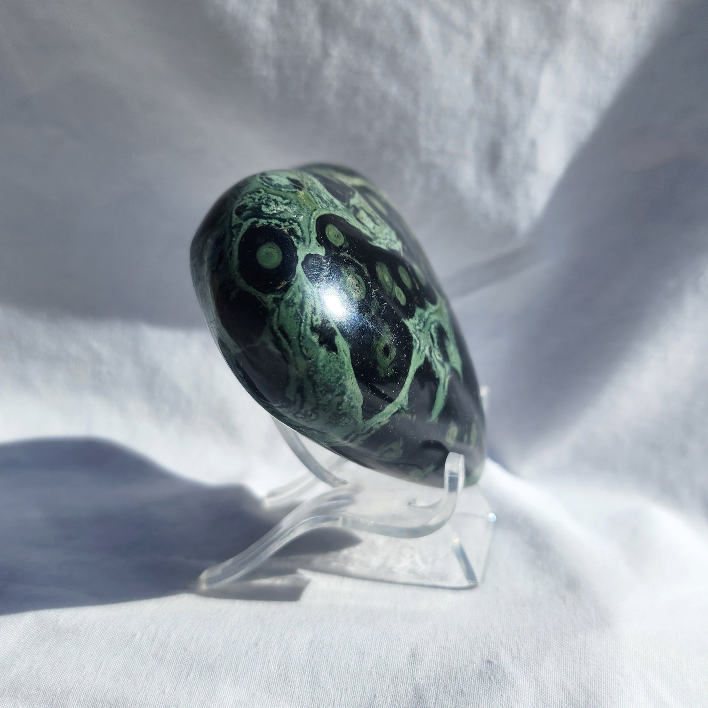 Kambaba Jasper Heart