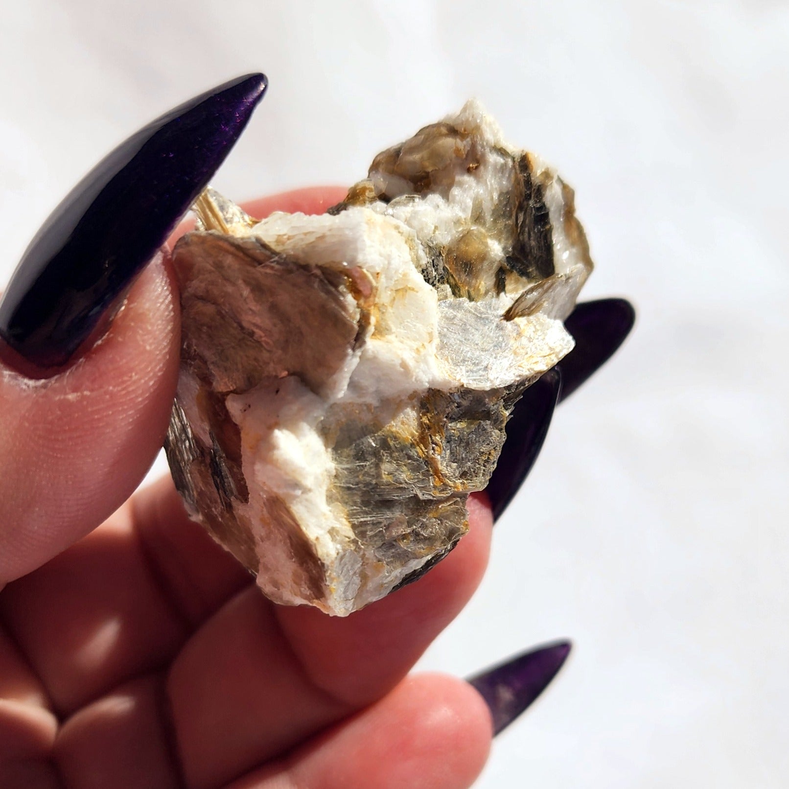Golden Mica (aka Muscovite) Clusters