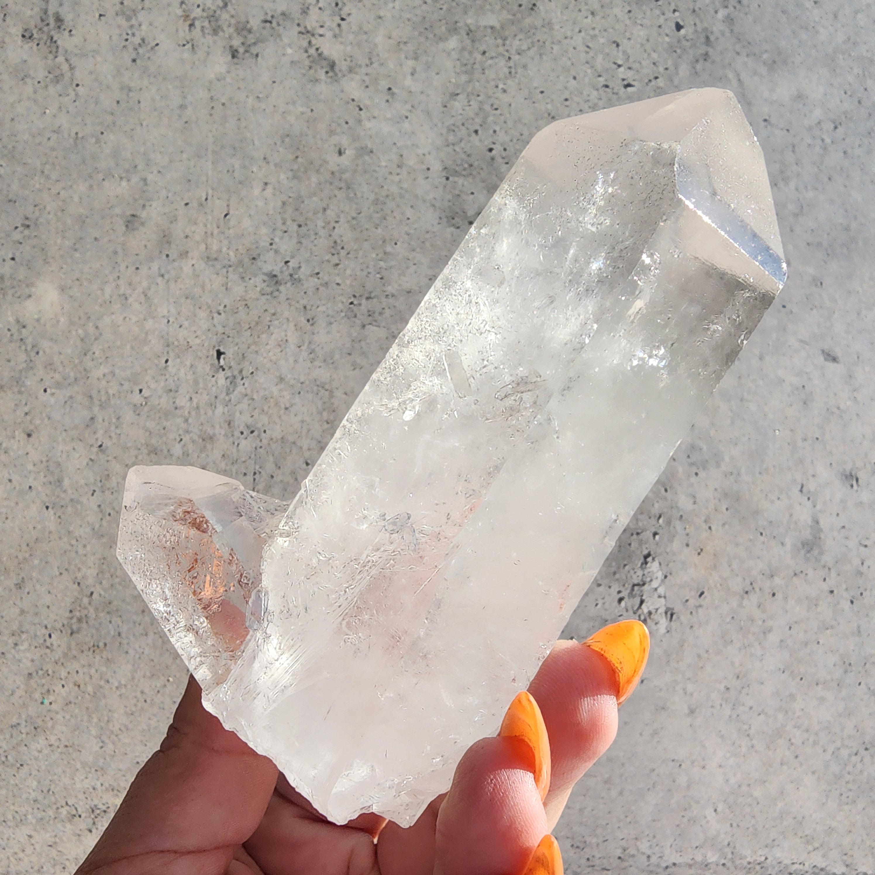 Clear Quartz Natural Raw Point