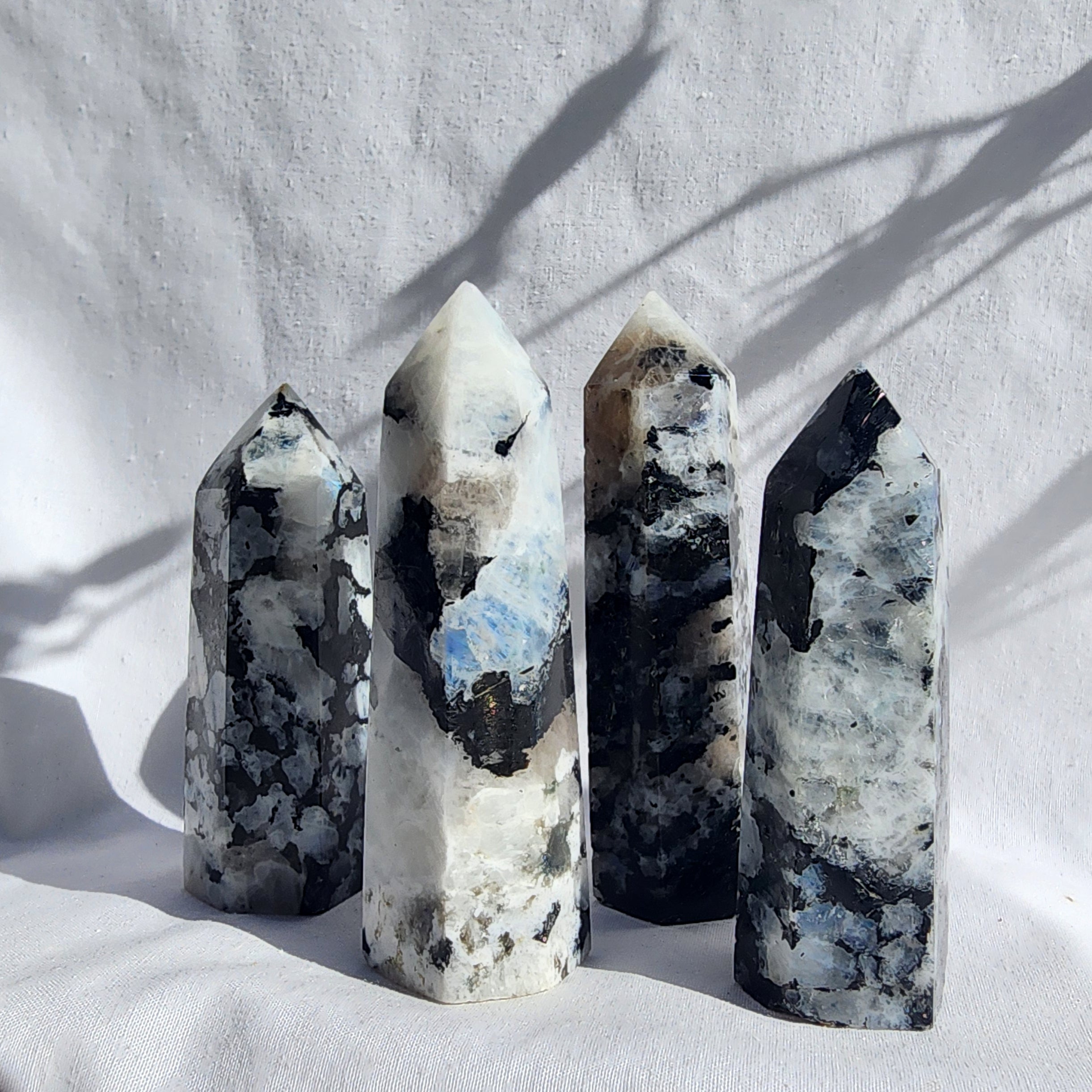 Rainbow Moonstone Generator Point | Medium