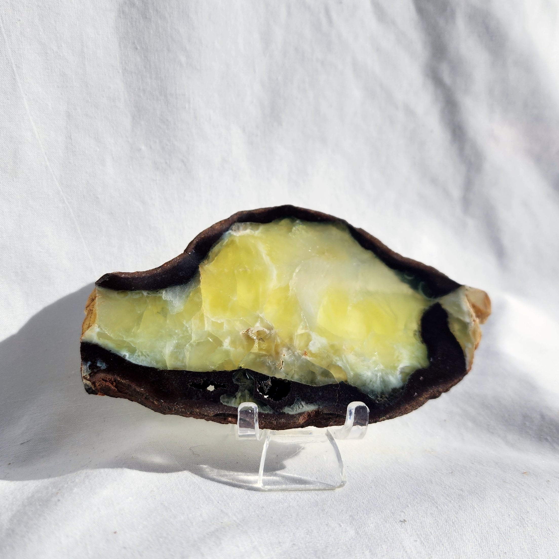 Prehnite Slice