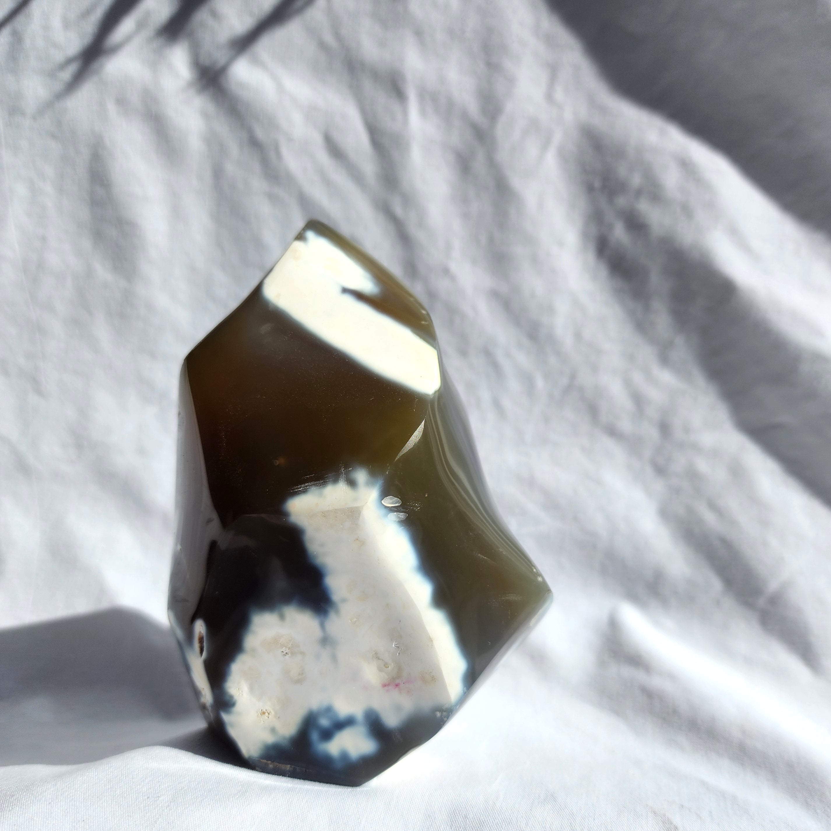 Orca Agate Flame