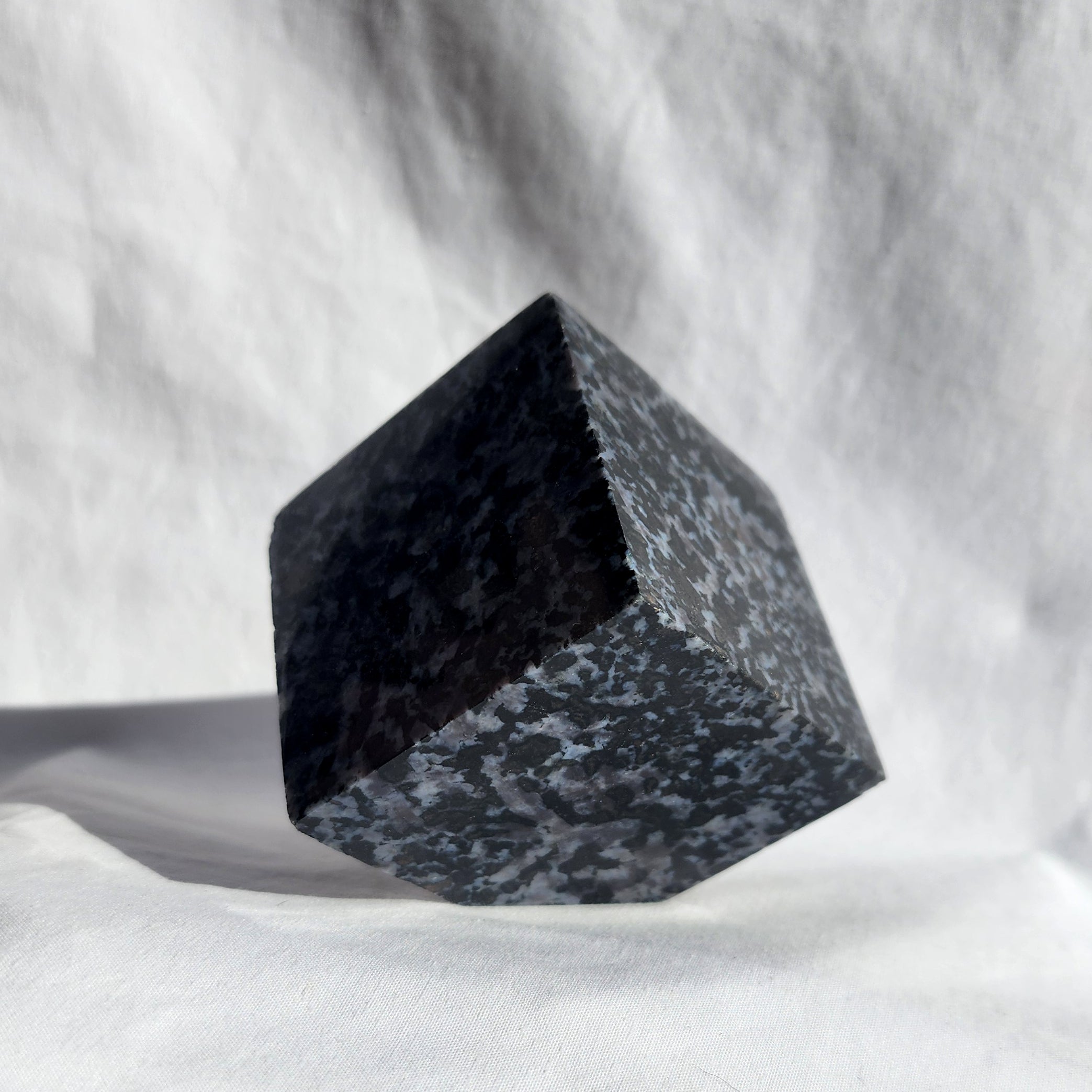 Indigo Gabbro (Mystic Merlinite) Cube