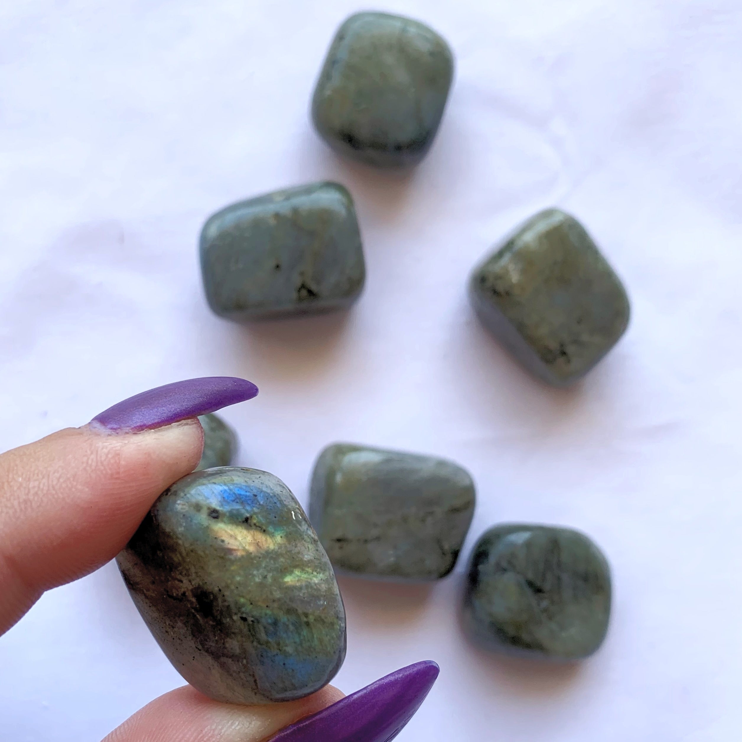 Labradorite Tumbles