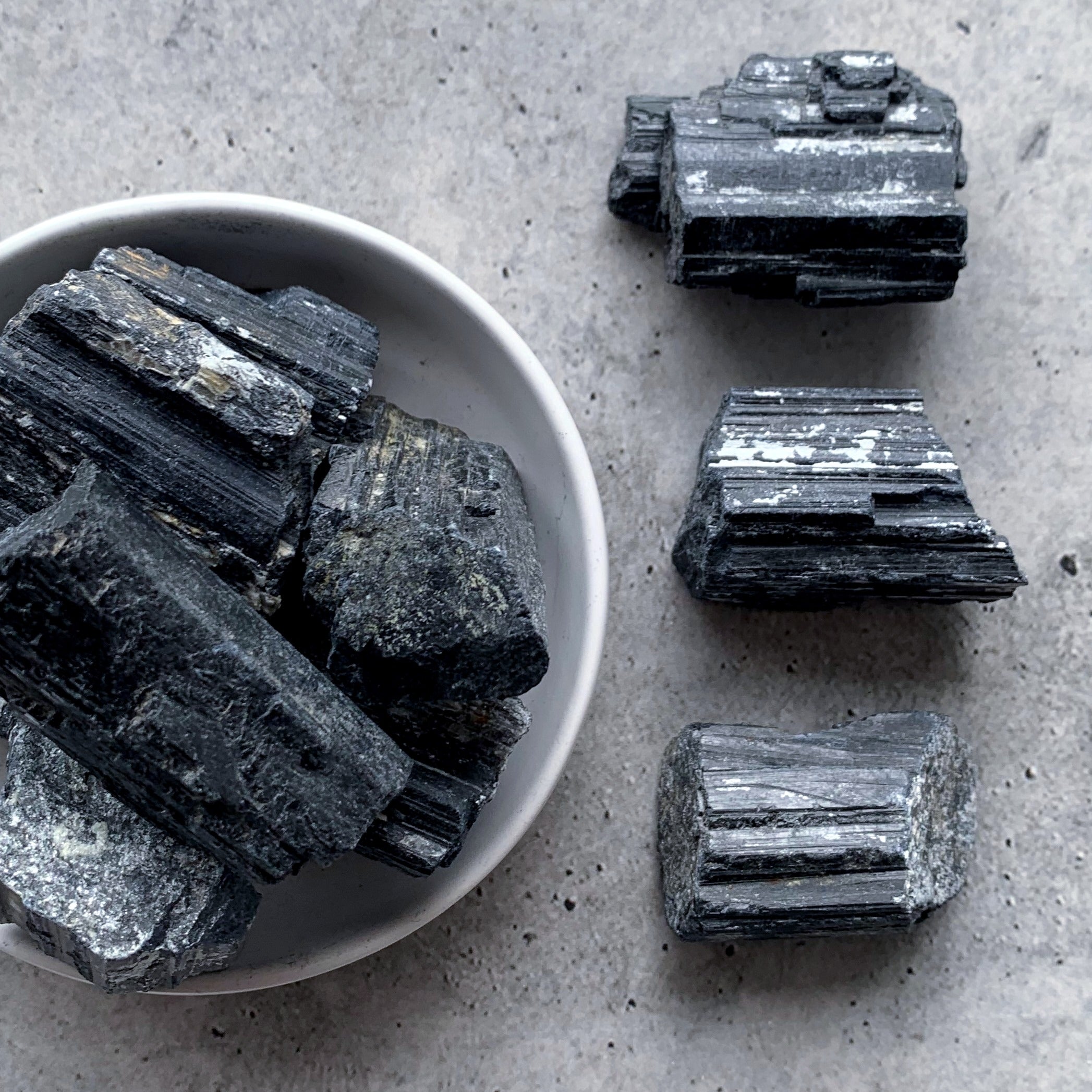 Black Tourmaline Raw | Small