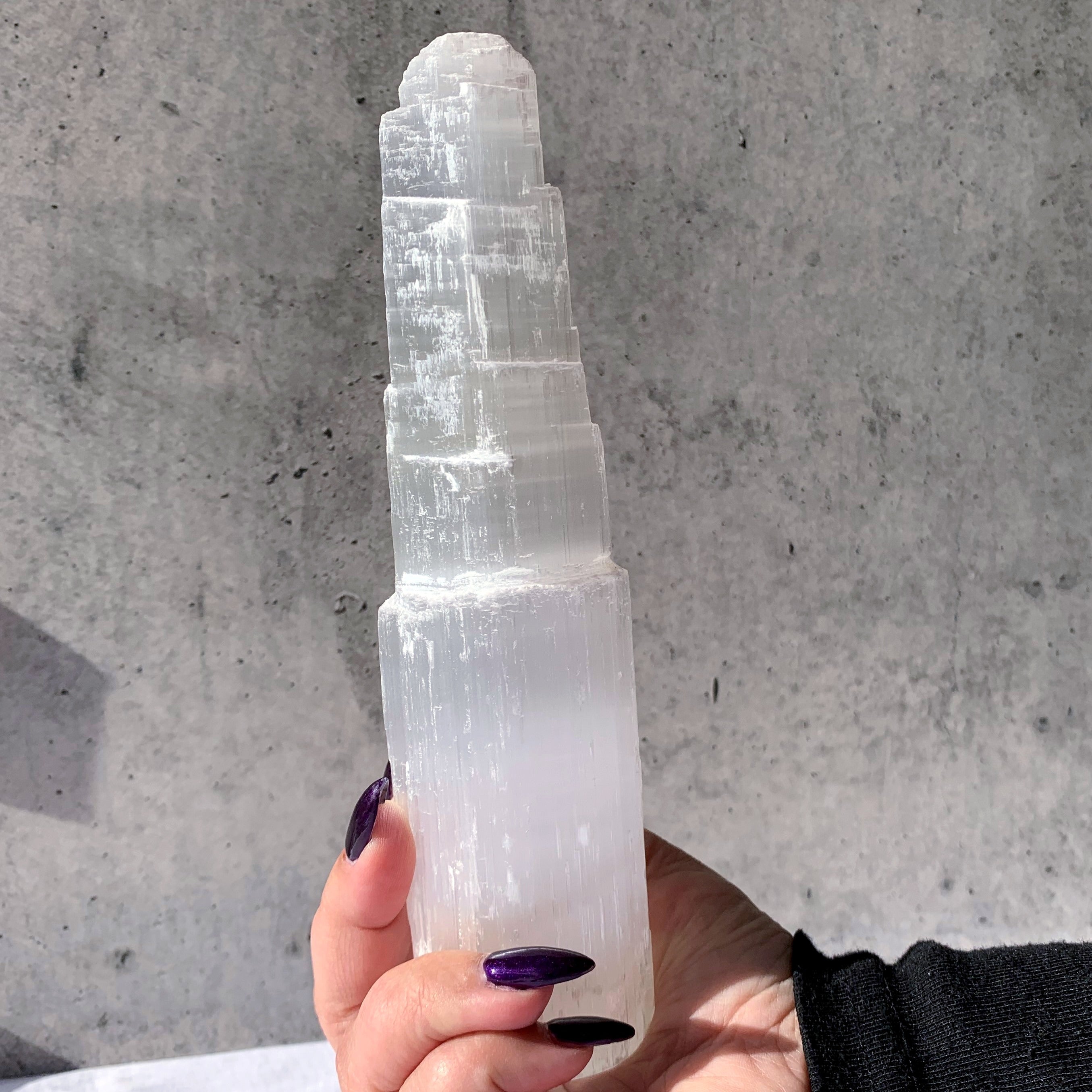 Selenite Tower | Large