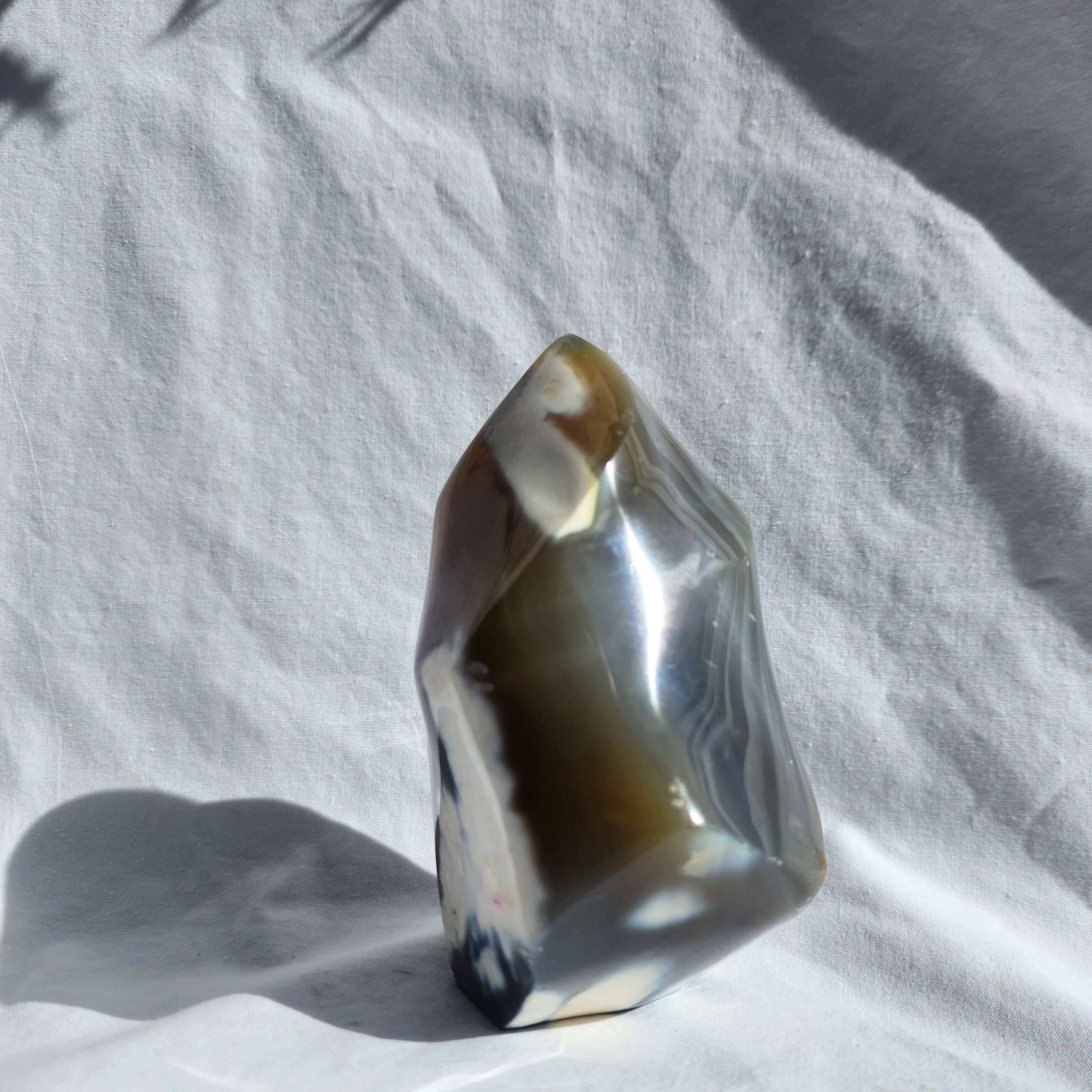 Orca Agate Flame