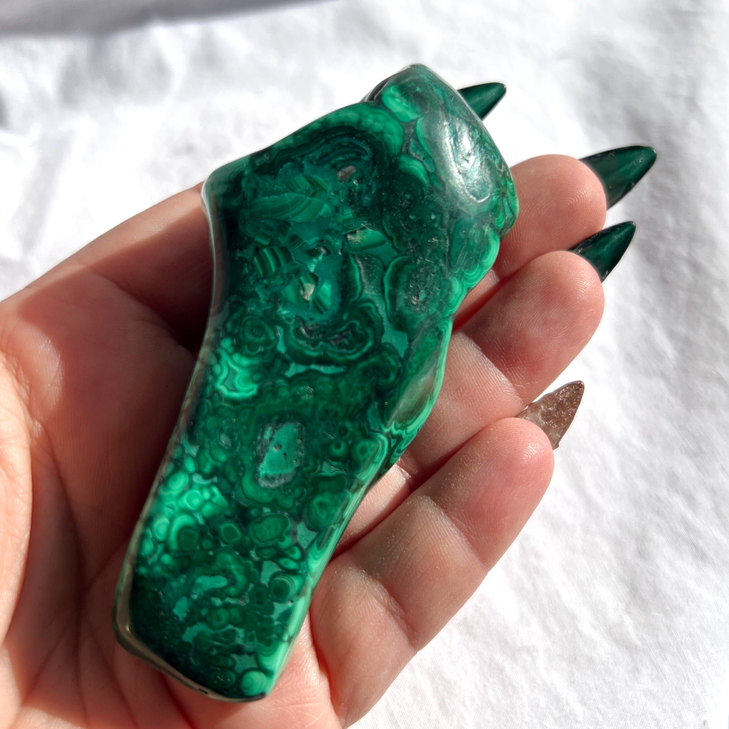 'Crocky' Malachite Freeform