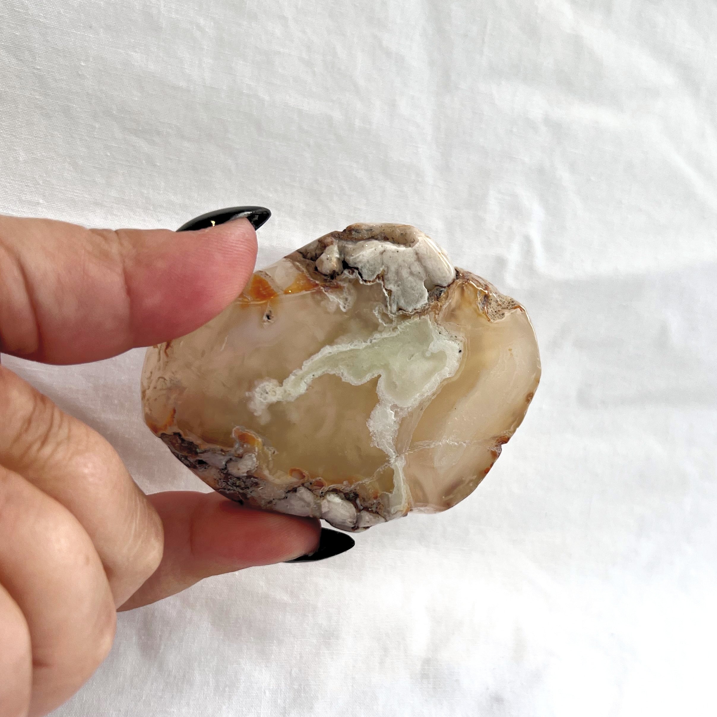 Flower Agate Slice