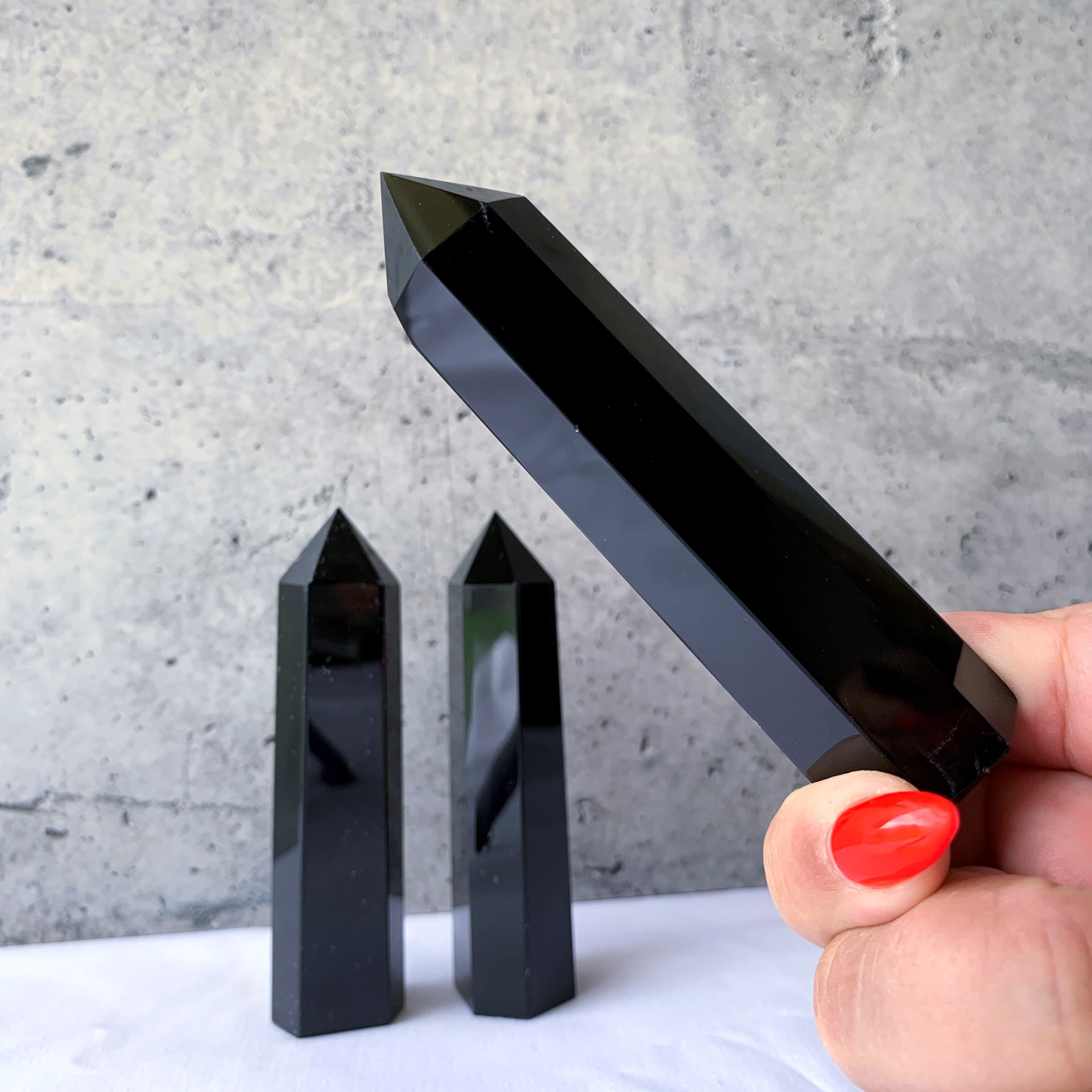Black Obsidian Generator Point l Medium