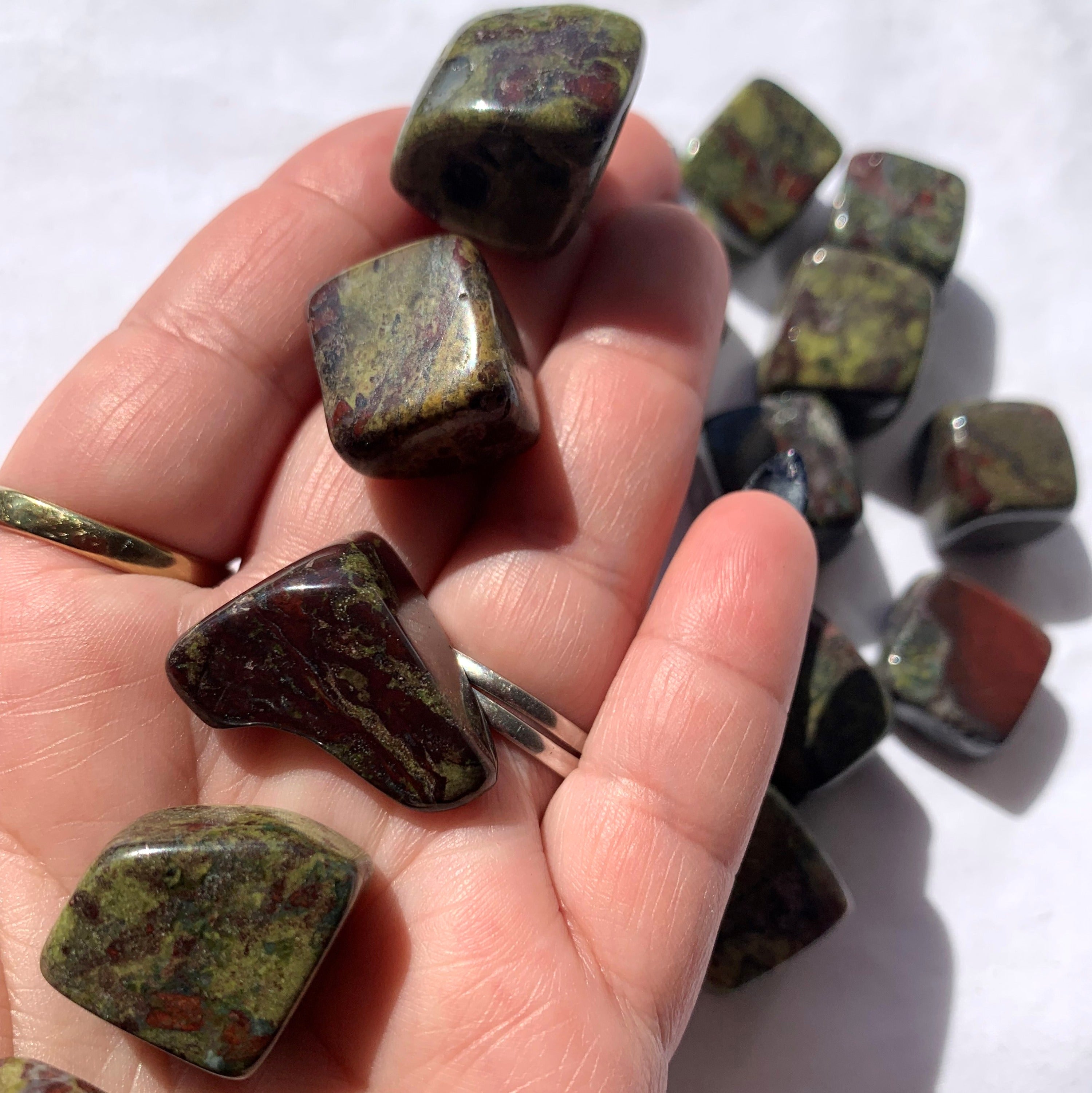 Bloodstone Tumble Cubes