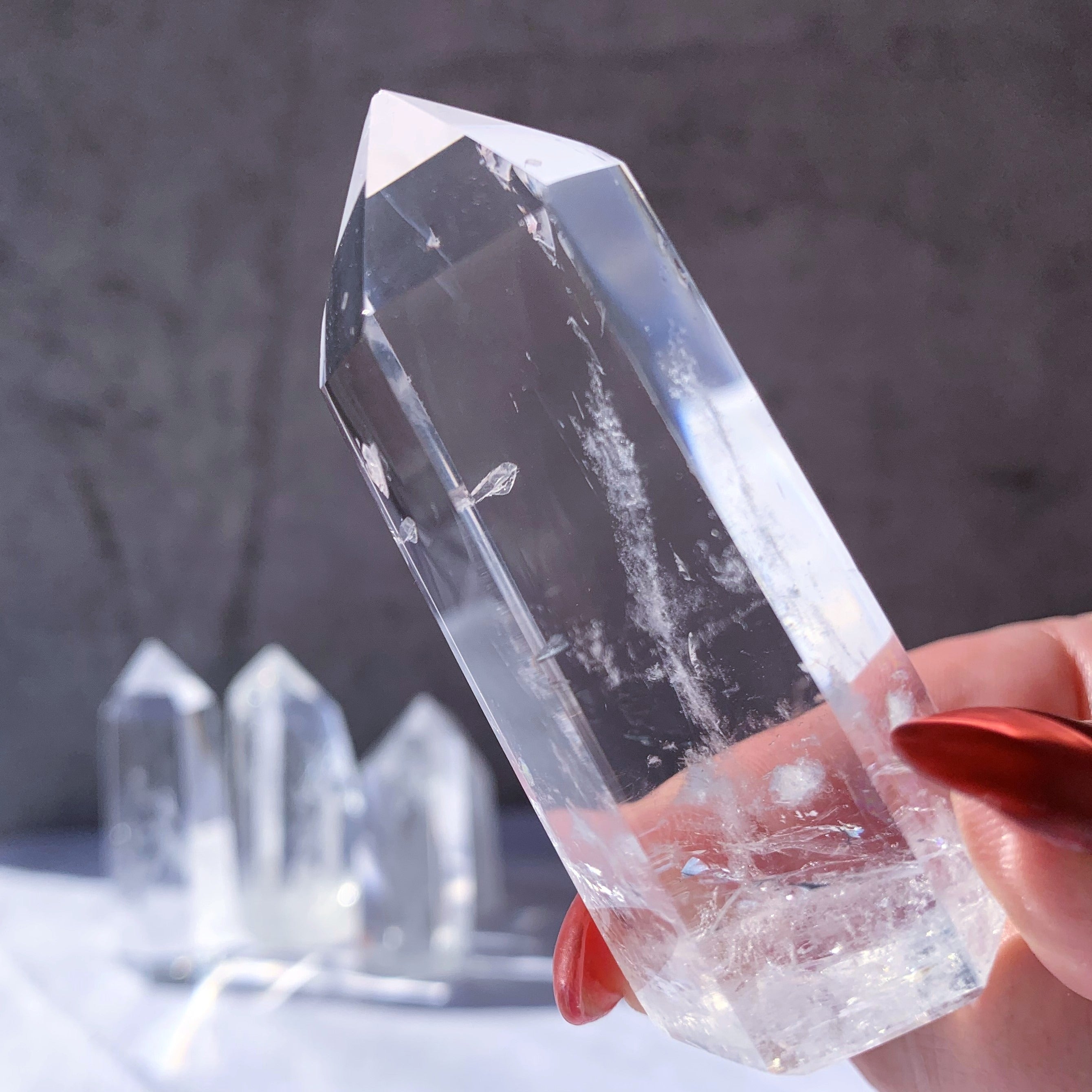 Clear Quartz Generator Point | Large