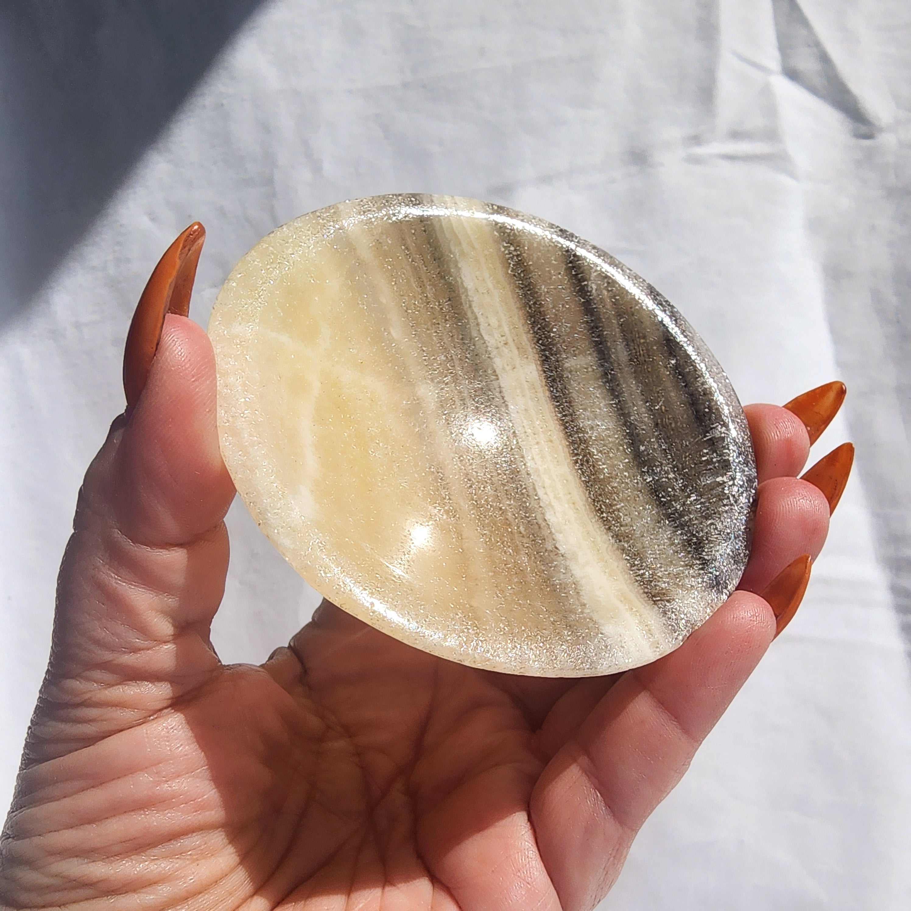 Zebra Onyx Trinket Bowl