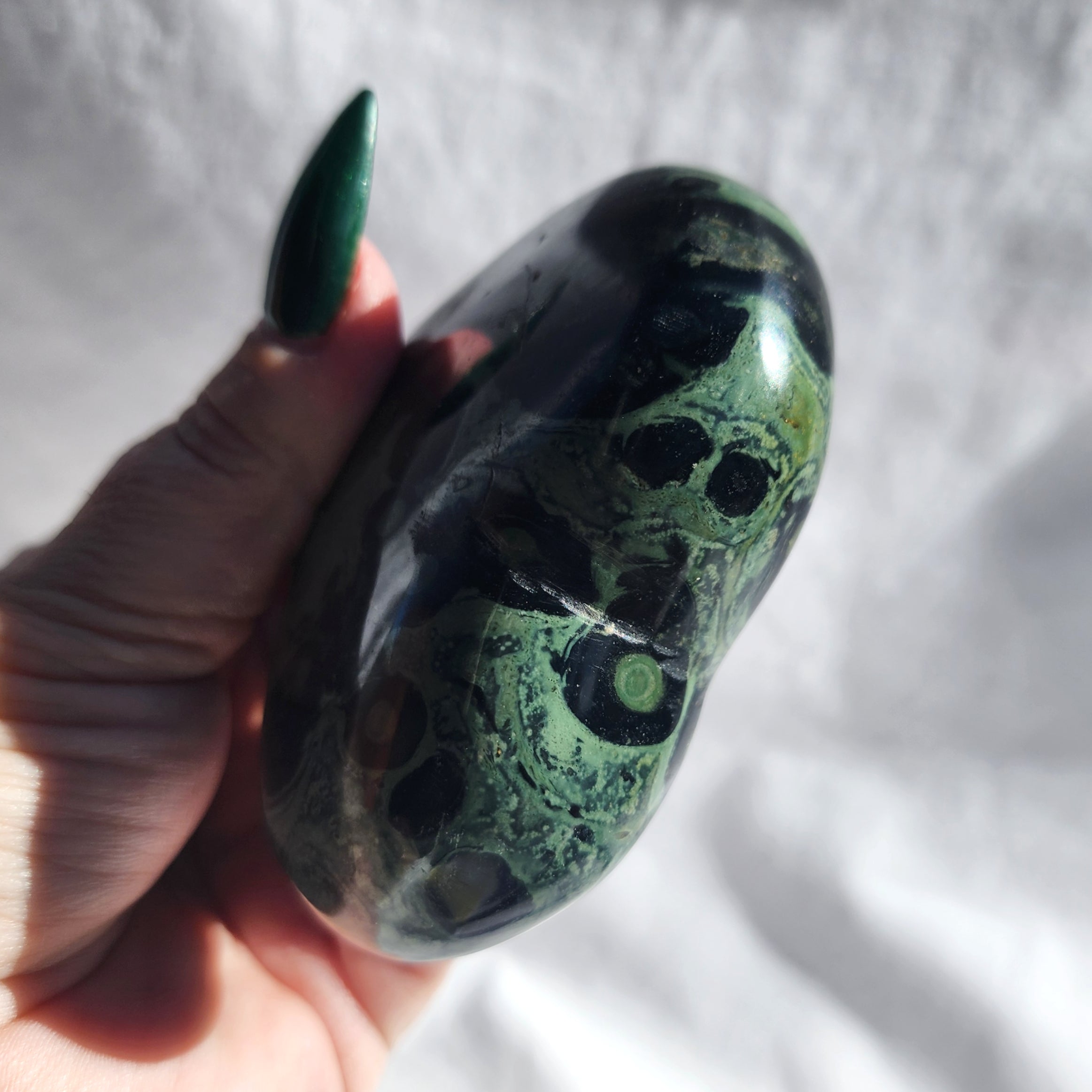 Kambaba Jasper Heart