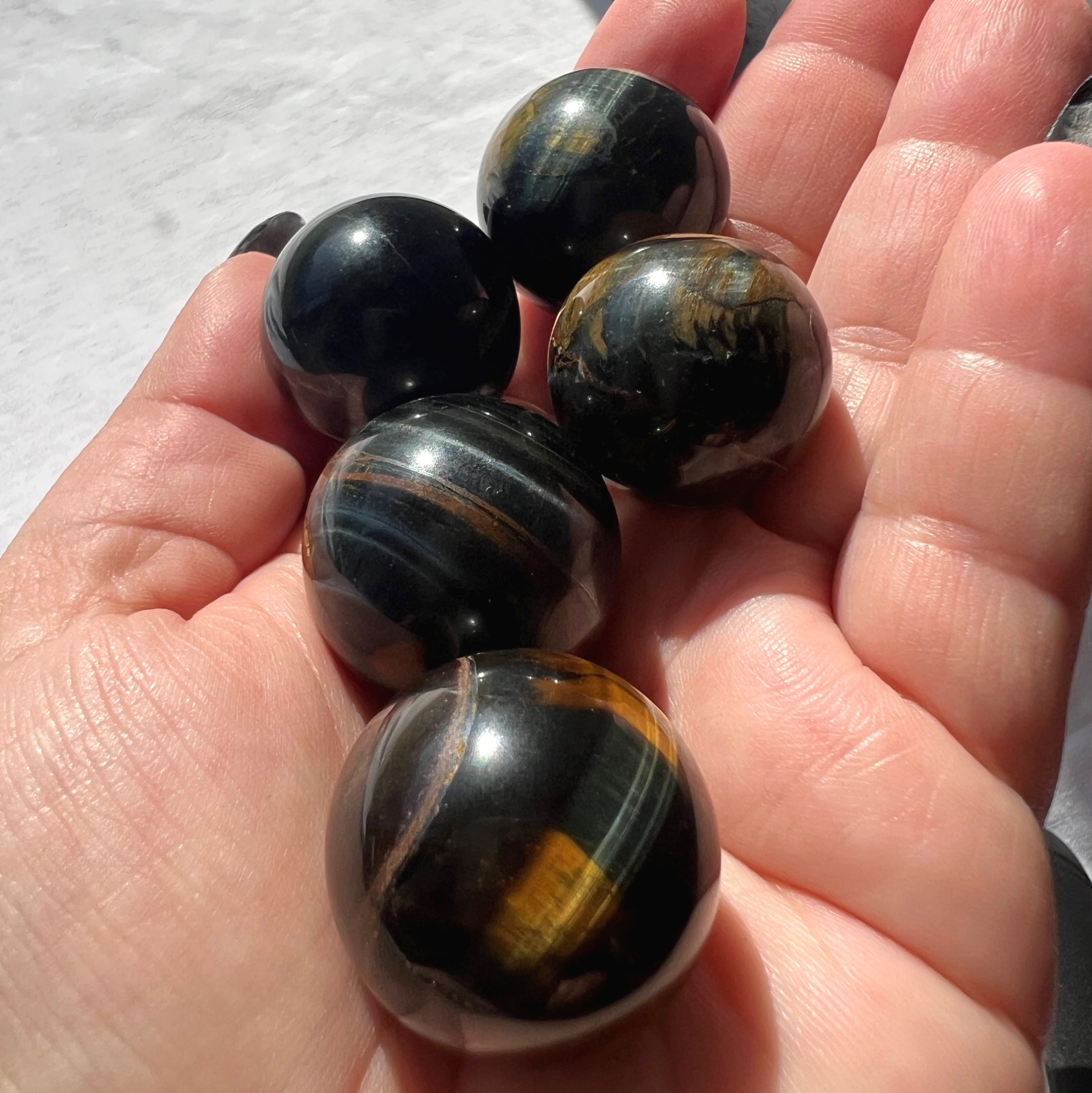 Tiger Eye Sphere | Mini
