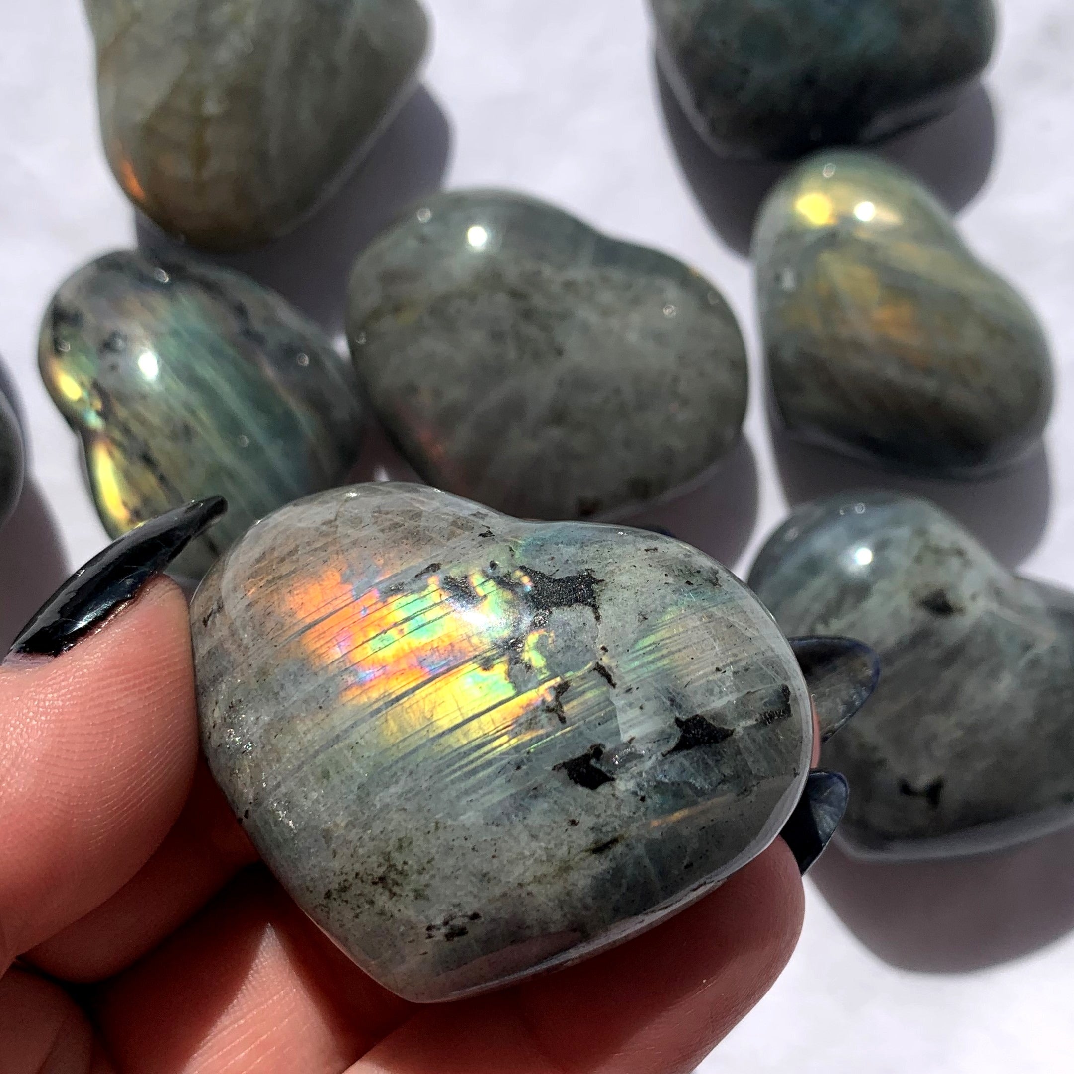Labradorite Heart | Small