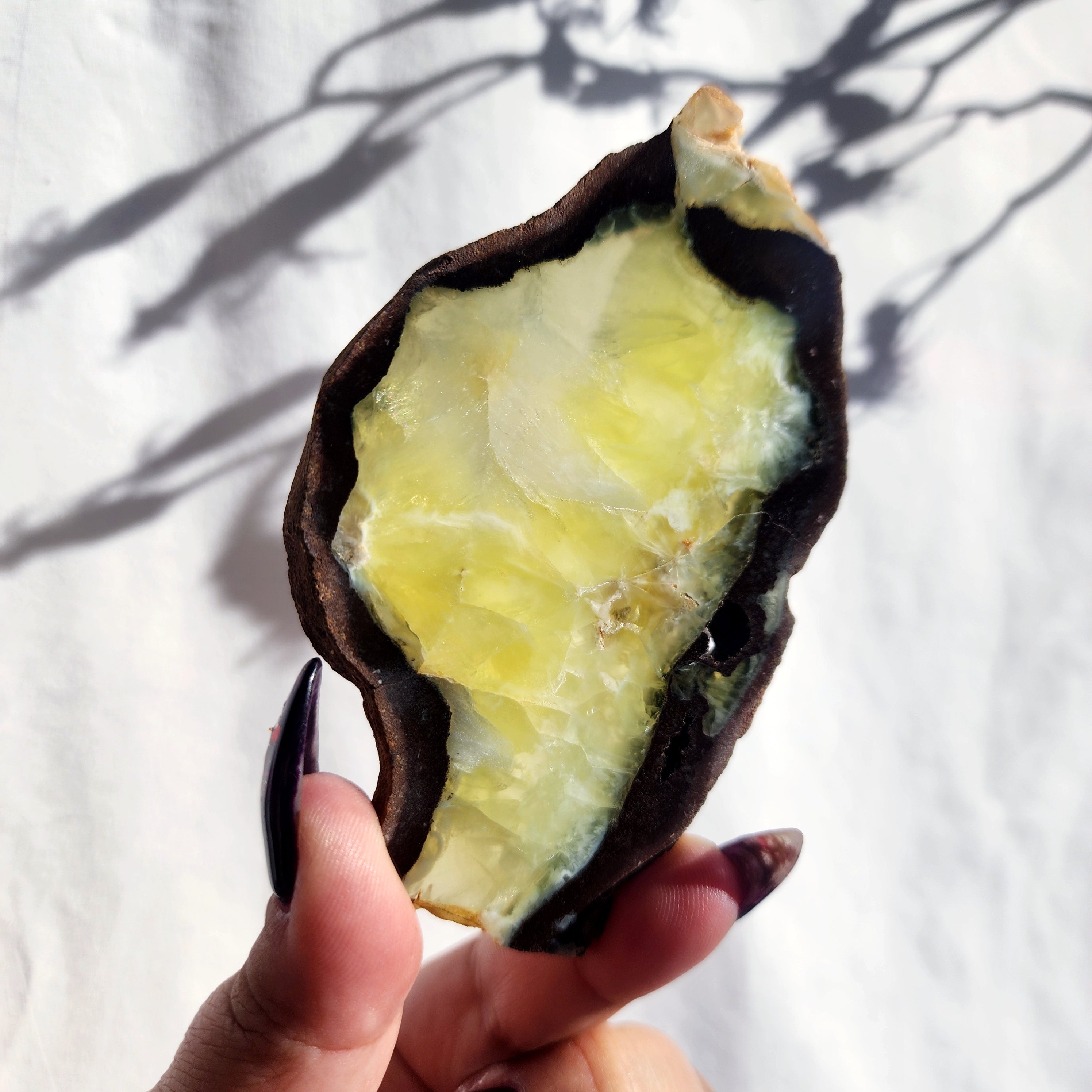 Prehnite Slice