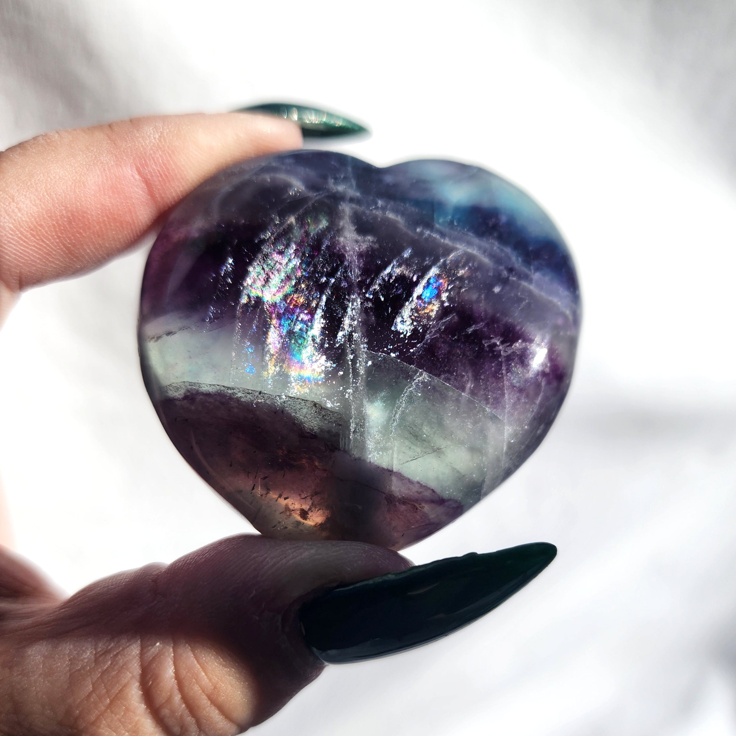 Fluorite Heart | Large
