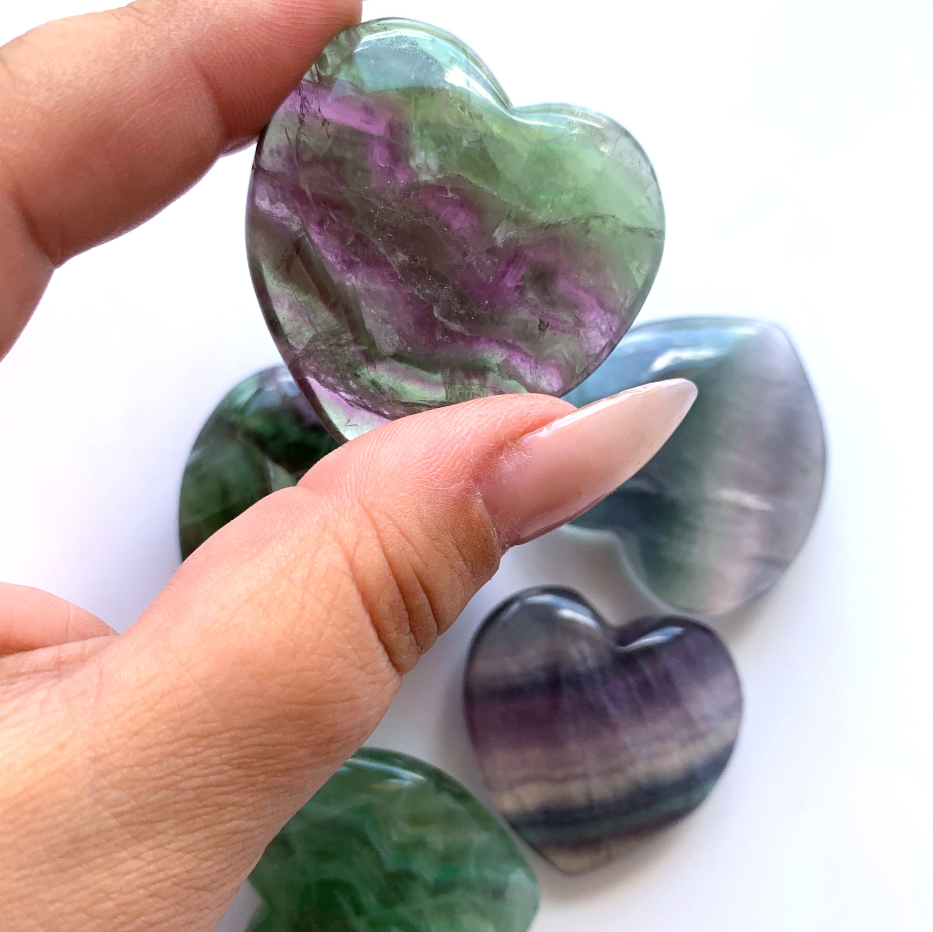 Fluorite Heart | Medium