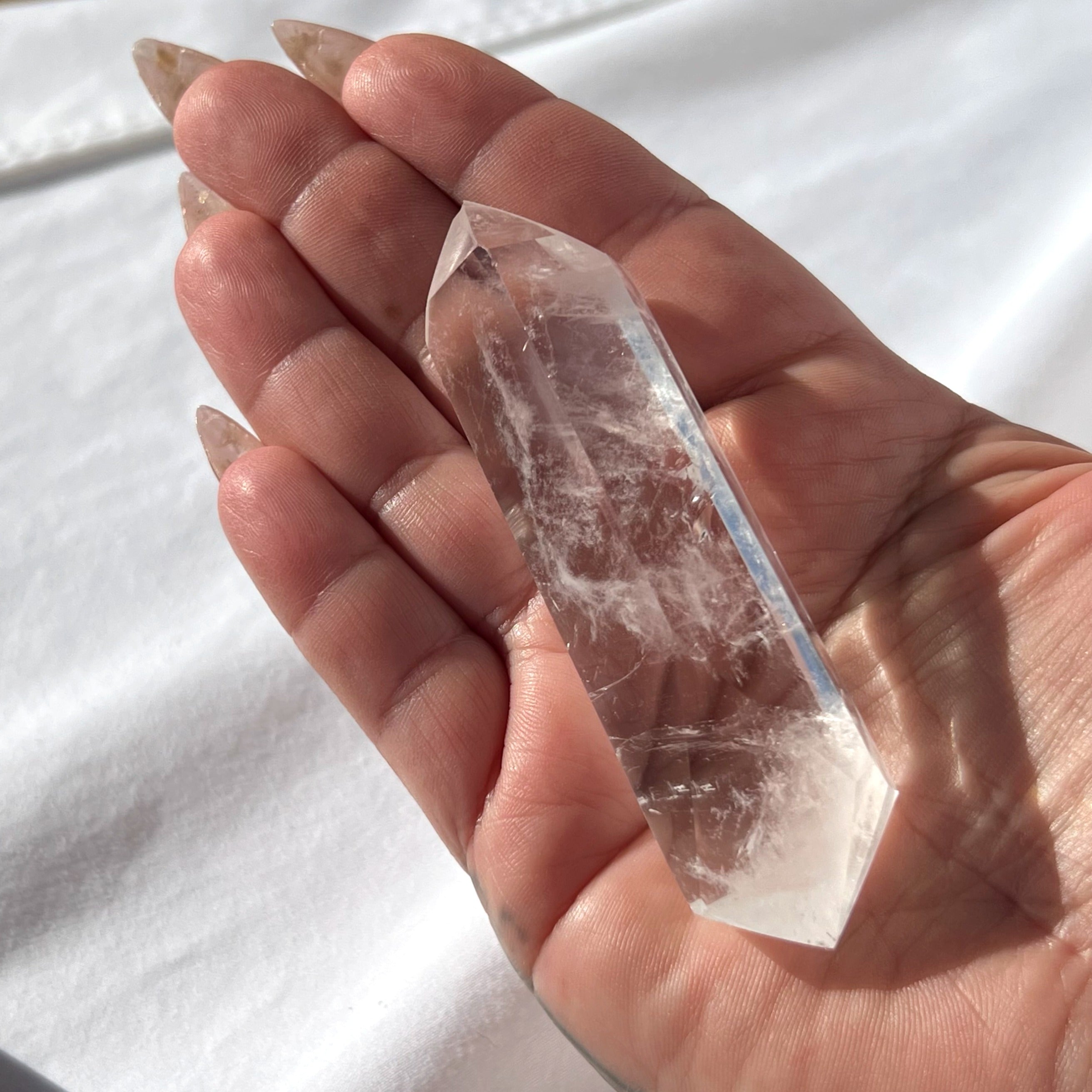 Clear Quartz Double Terminator | Large