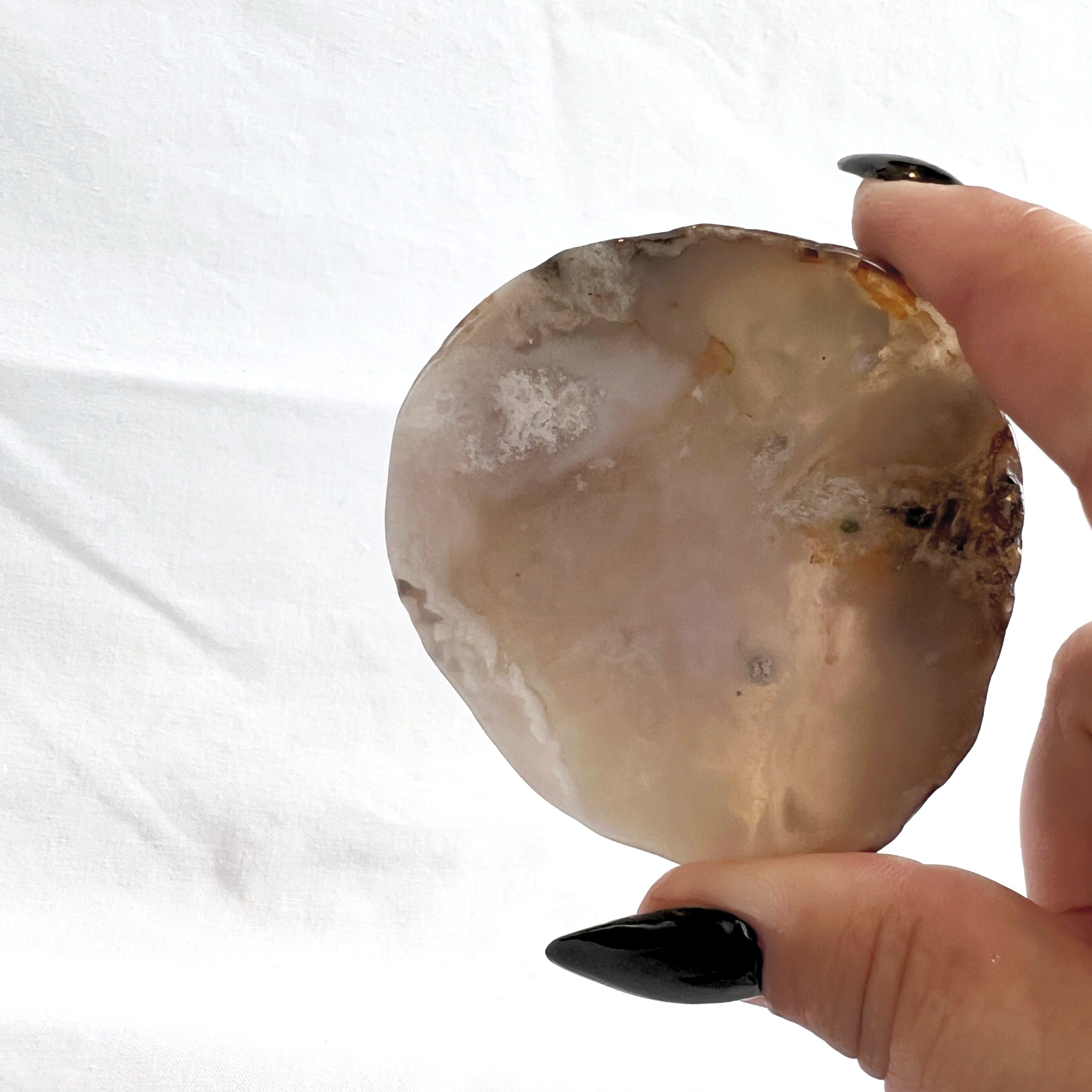 Flower Agate Slice