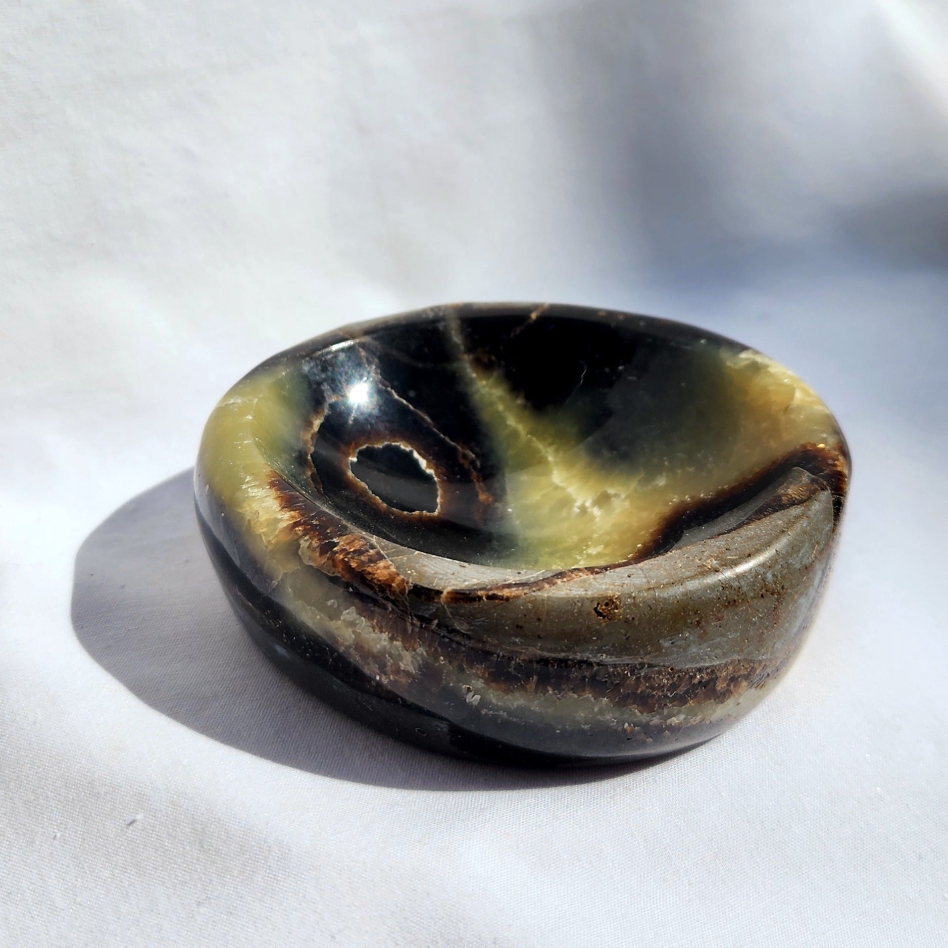 Septarian Trinket Dish