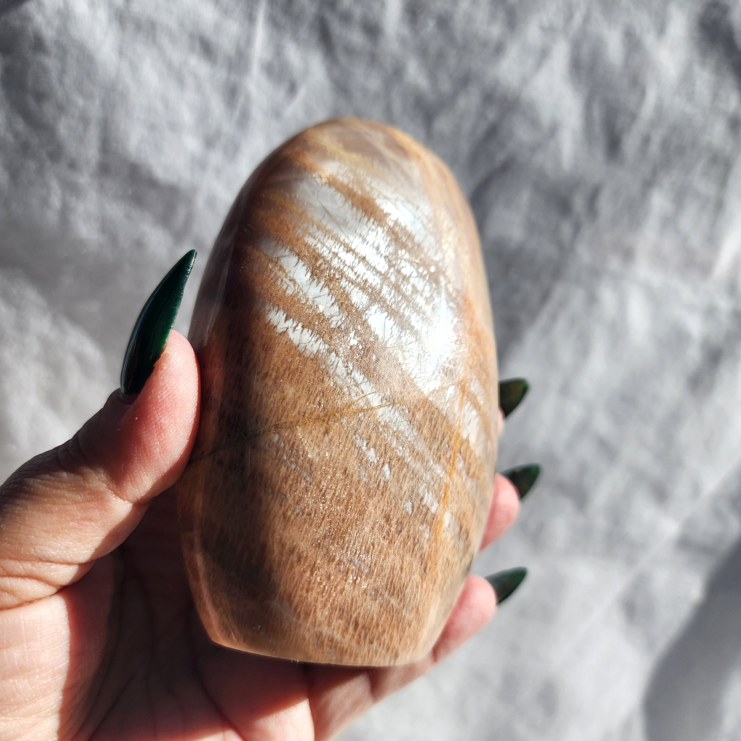 Peach Moonstone Freeform