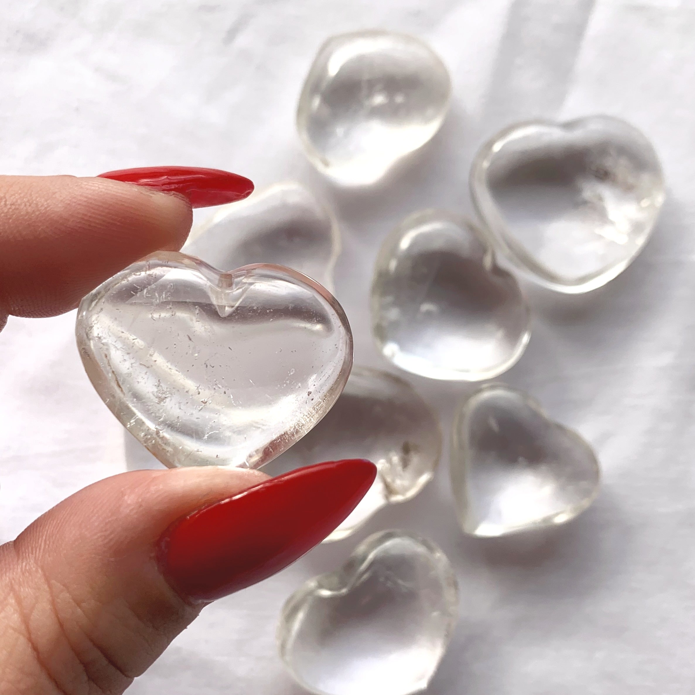 Clear Quartz Heart | Mini