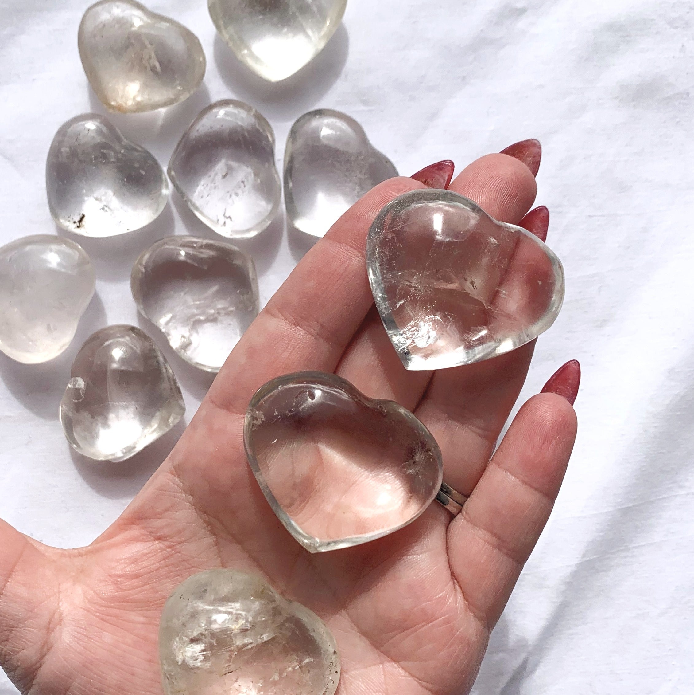 Clear Quartz Heart | Small