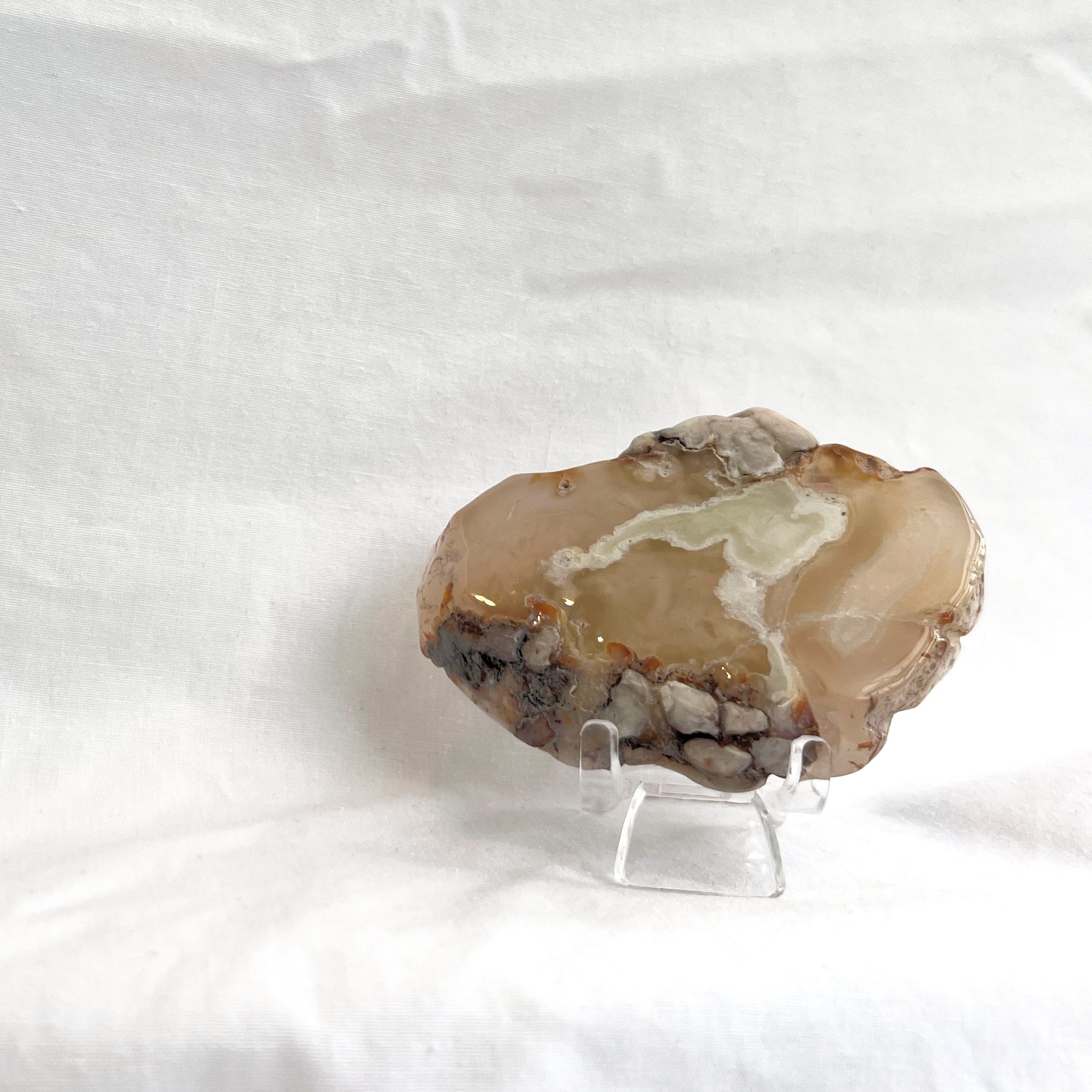 Flower Agate Slice