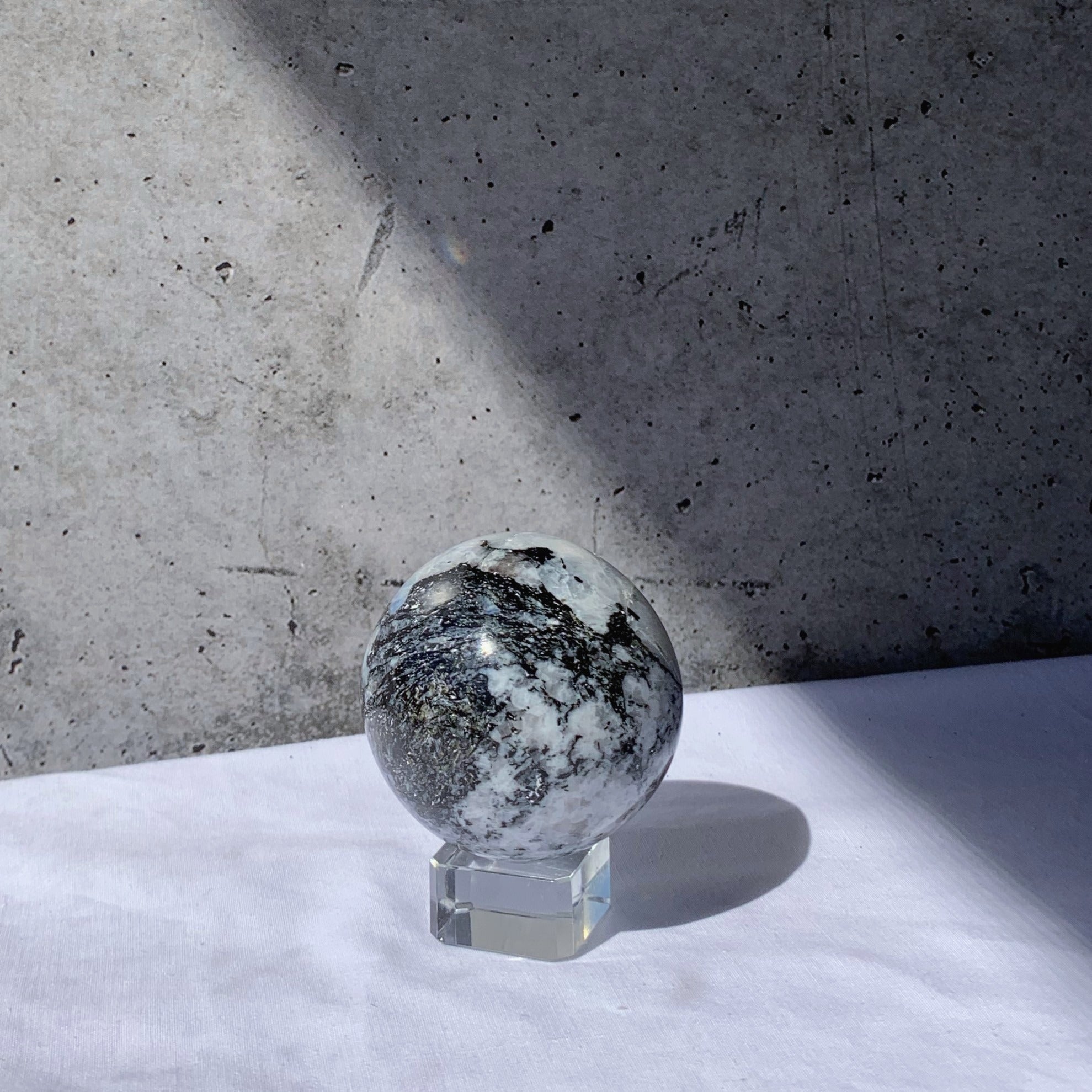 Rainbow Moonstone Sphere