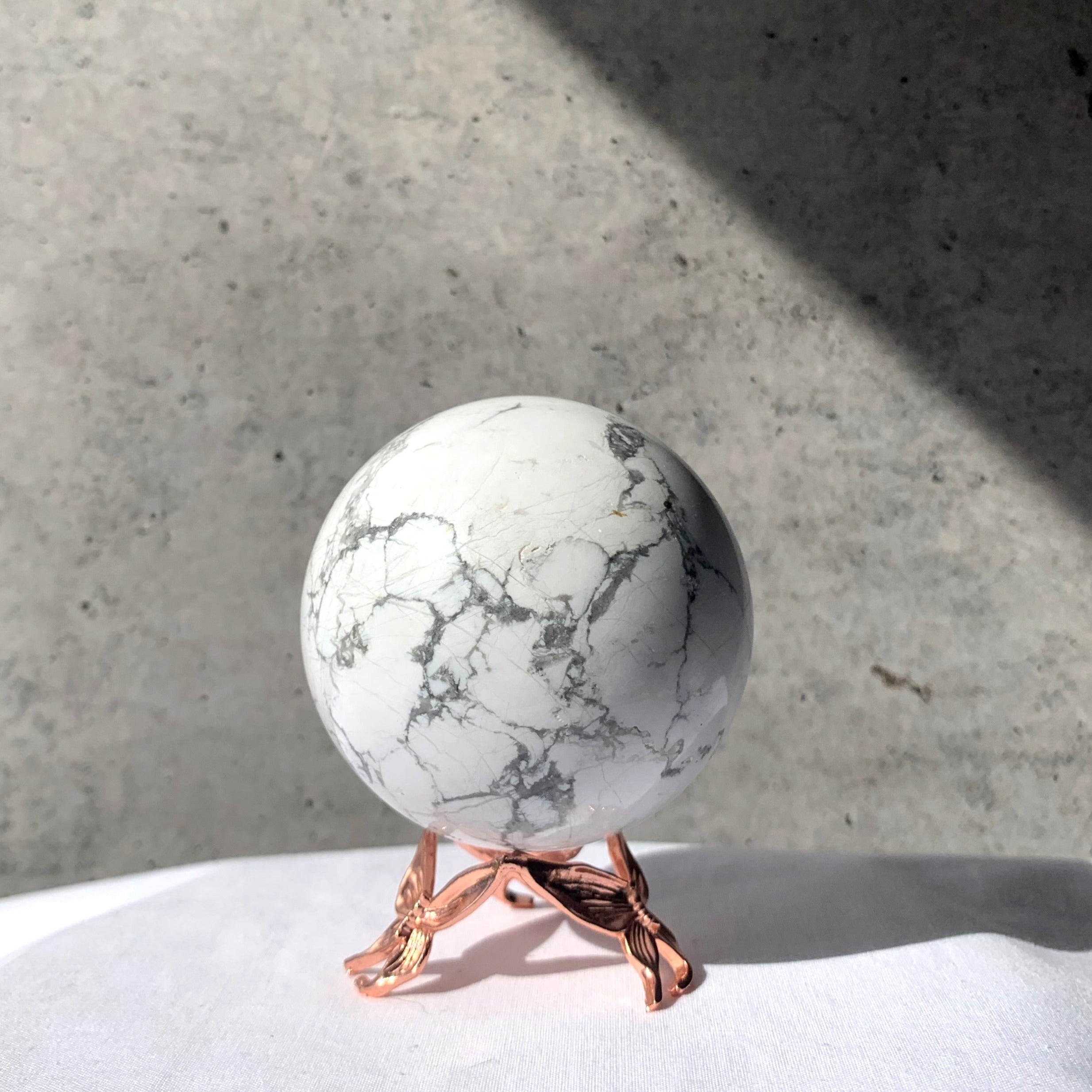 Howlite Sphere