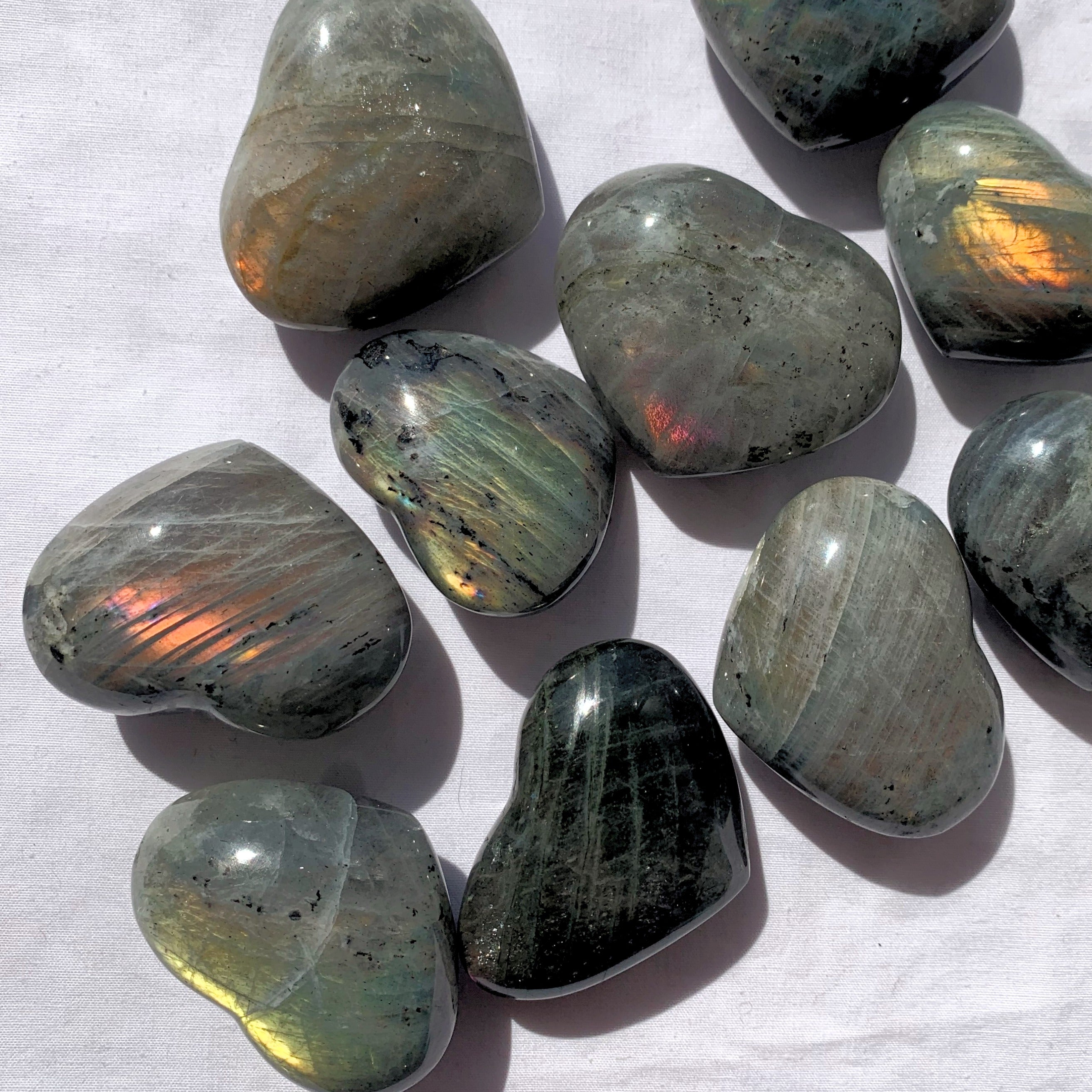 Labradorite Heart | Small